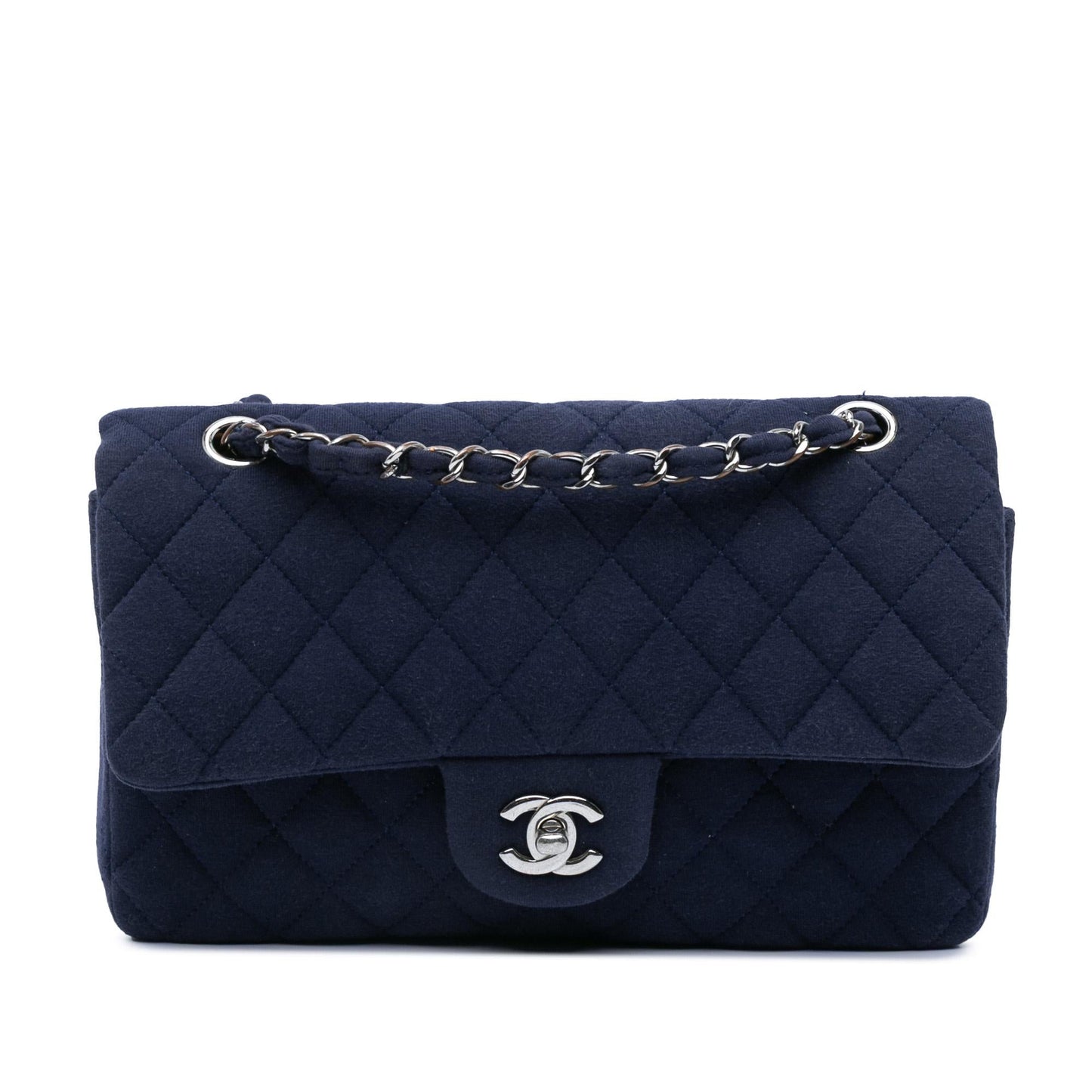 Chanel Classic Jersey Double Flap Handbag Double Flap