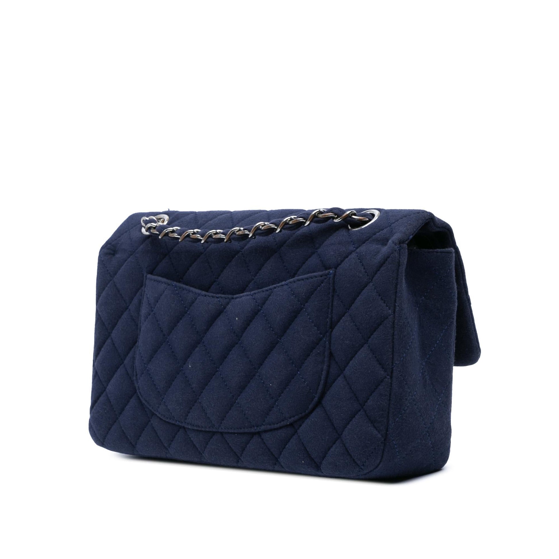 Chanel Classic Jersey Double Flap Handbag Double Flap