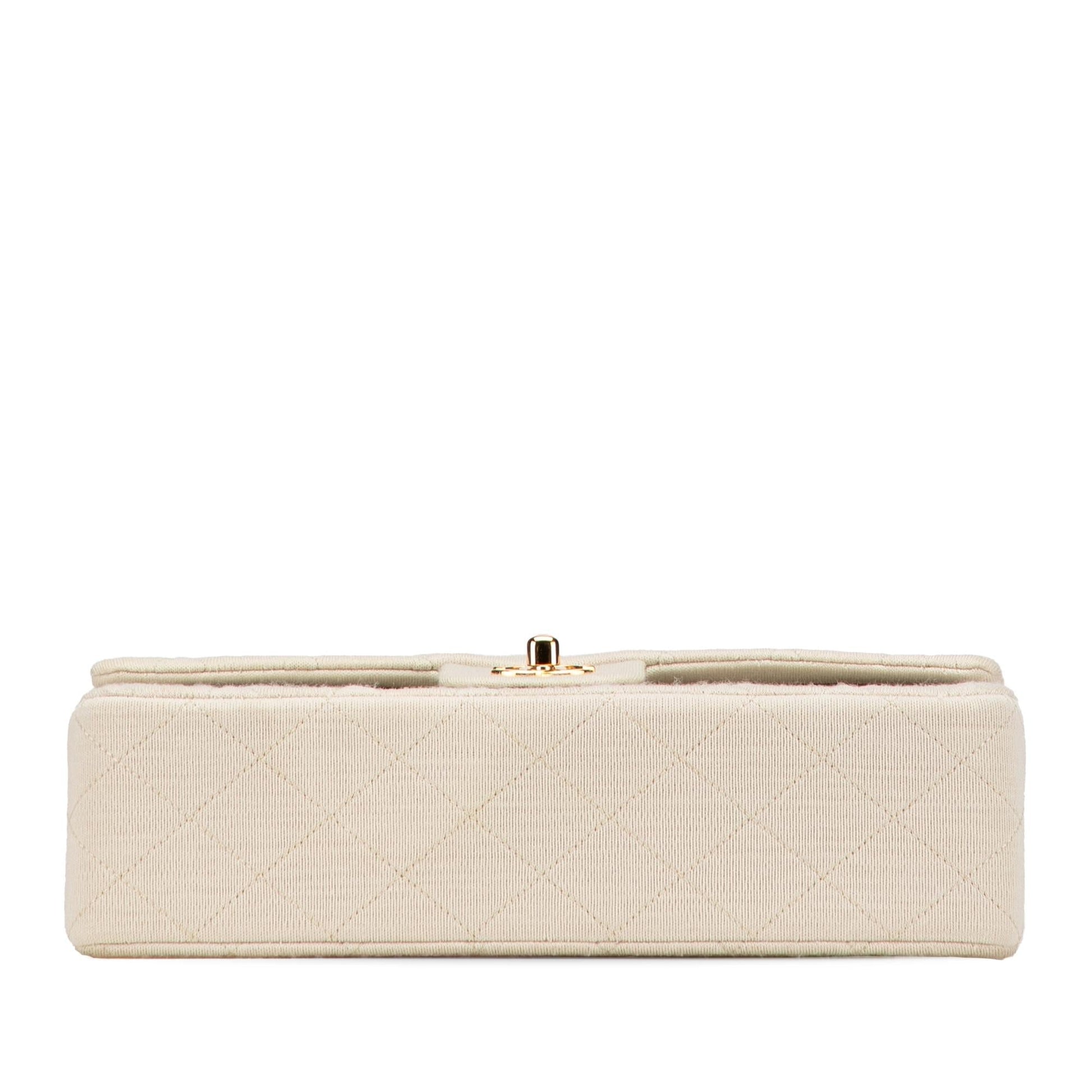 Chanel Classic Jersey Double Flap Handbag Flap 2
