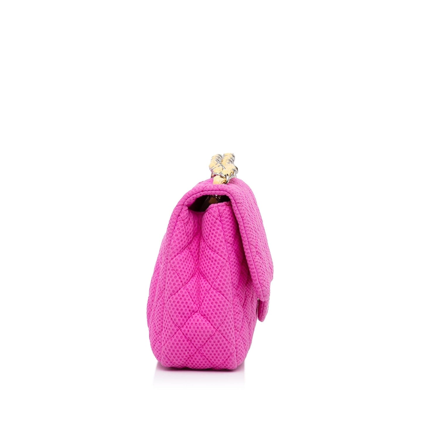 Chanel Classic Jersey Single Flap SHG-C2De9X Handbag