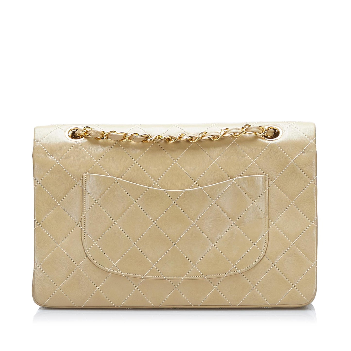 Chanel Classic Lambskin Double Flap SHG-hsVSEO Shoulder Bag