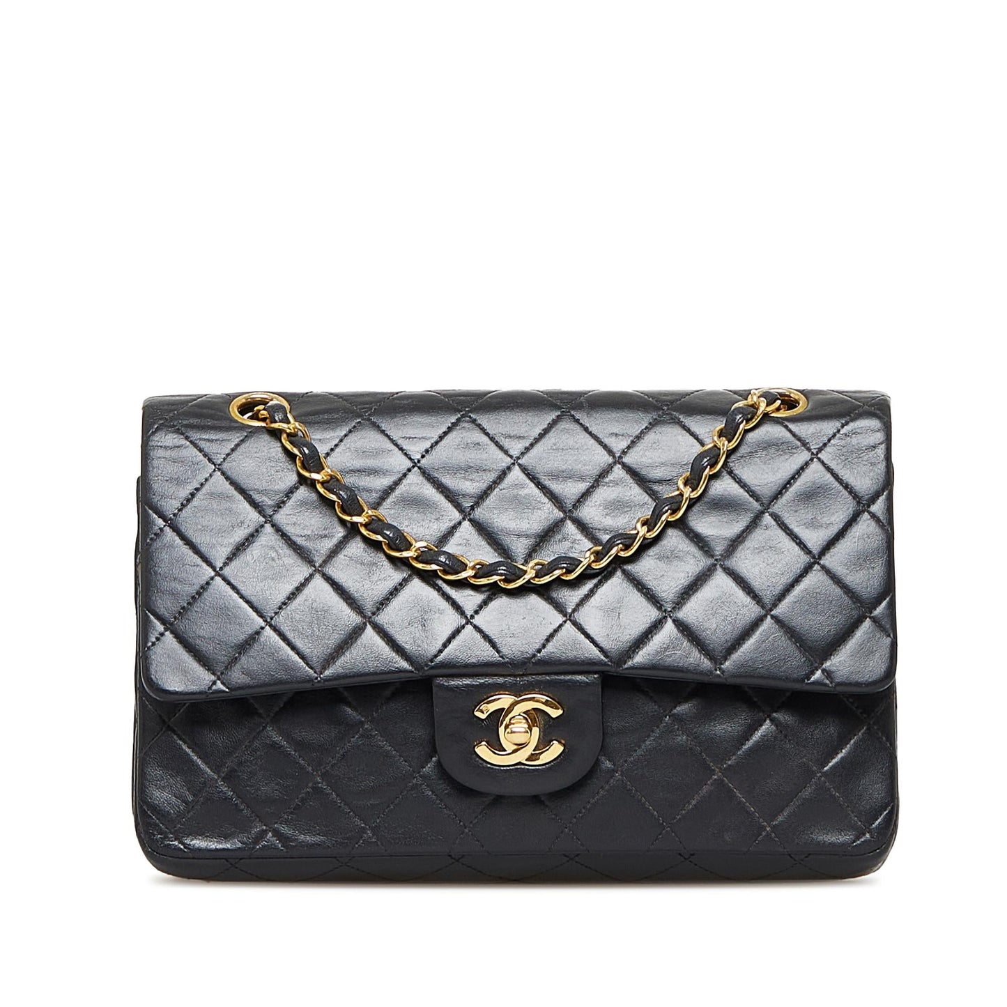 Chanel Classic Lambskin Double Flap SHG-Qbu6SW Shoulder Bag