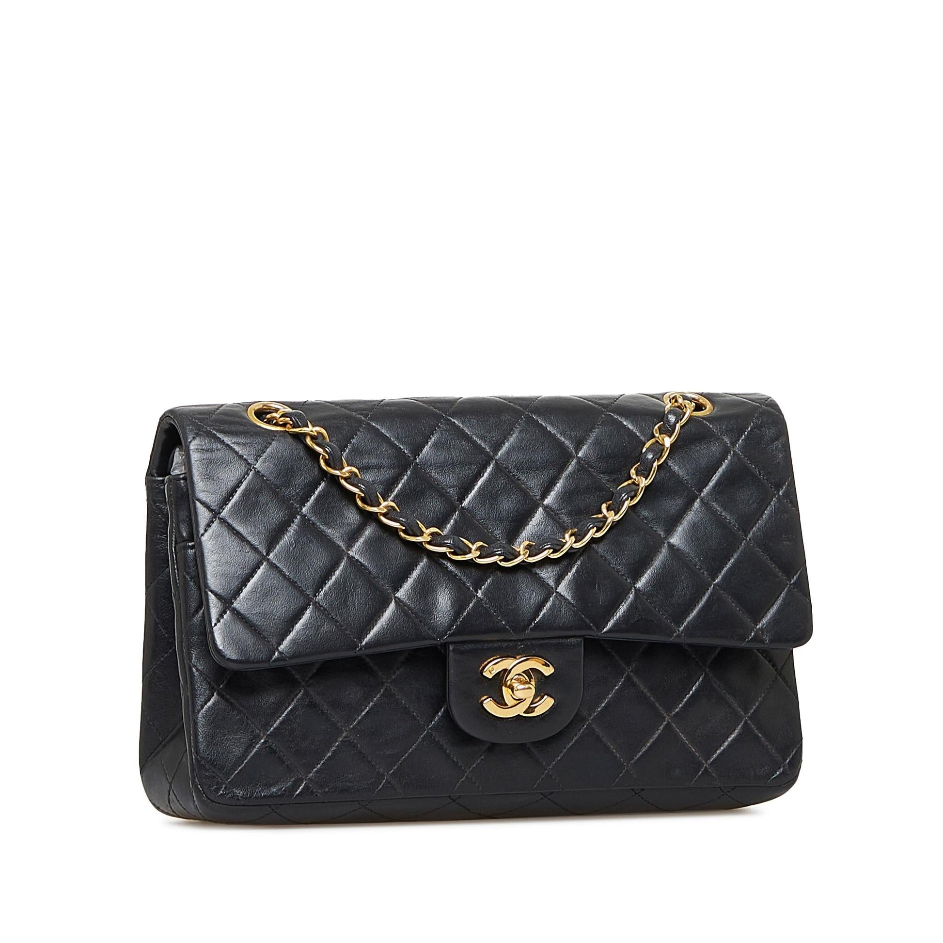 Chanel Classic Lambskin Double Flap SHG-Qbu6SW Shoulder Bag