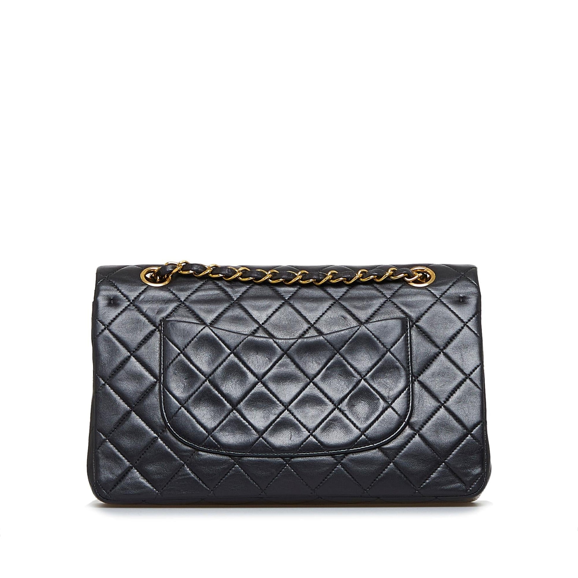 Chanel Classic Lambskin Double Flap SHG-YexE8E Shoulder Bag