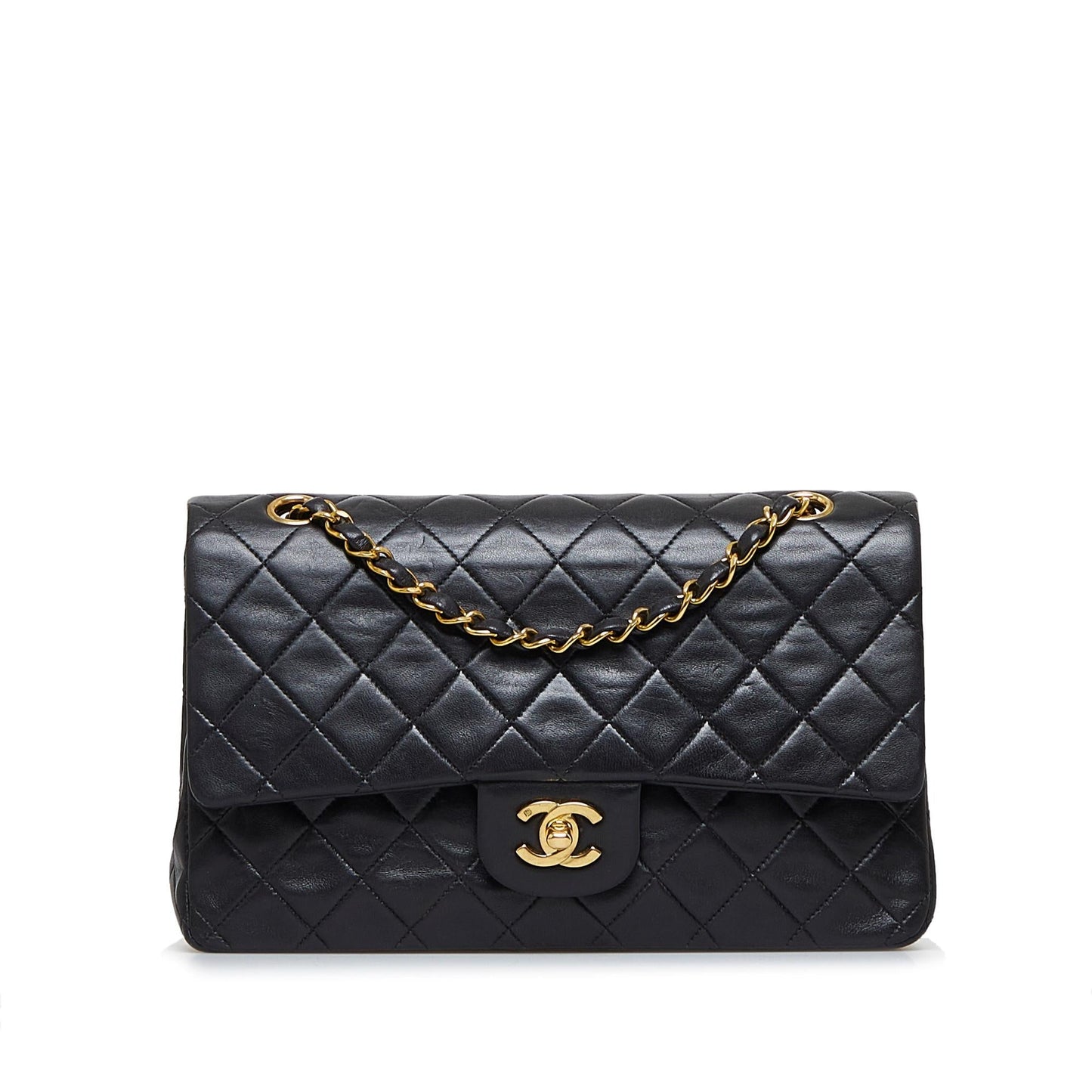 Chanel Classic Lambskin Double Flap SHG-YexE8E Shoulder Bag