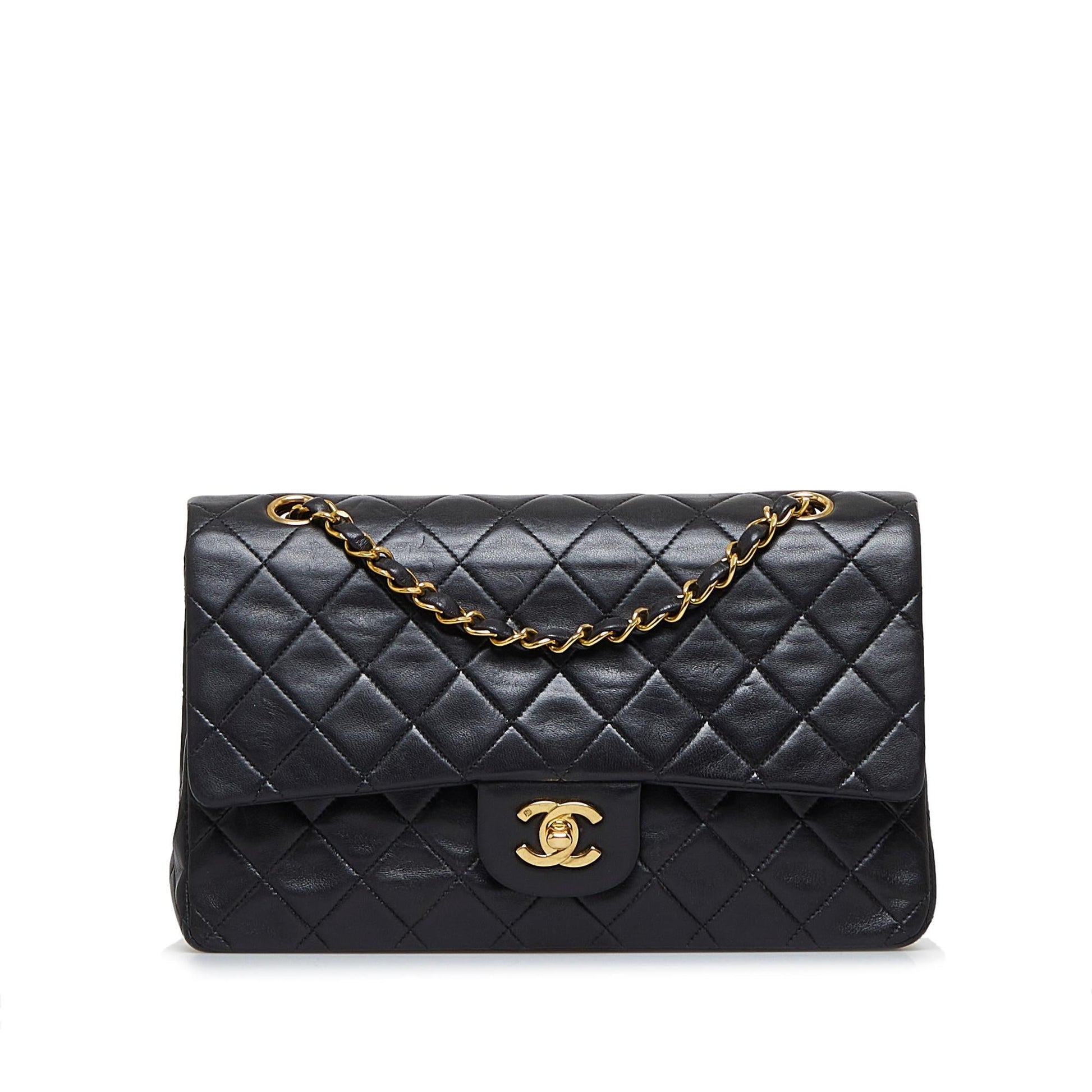 Chanel Classic Lambskin Double Flap SHG-YexE8E Shoulder Bag