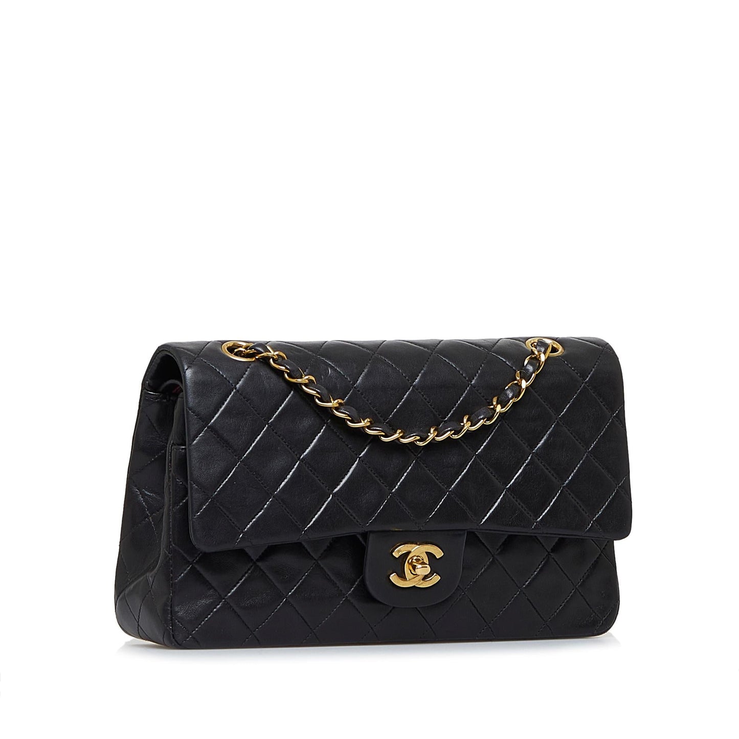 Chanel Classic Lambskin Double Flap SHG-YexE8E Shoulder Bag
