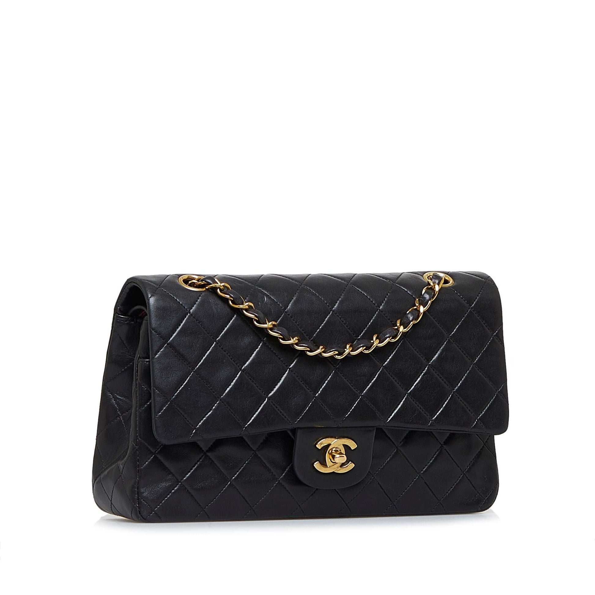 Chanel Classic Lambskin Double Flap SHG-YexE8E Shoulder Bag