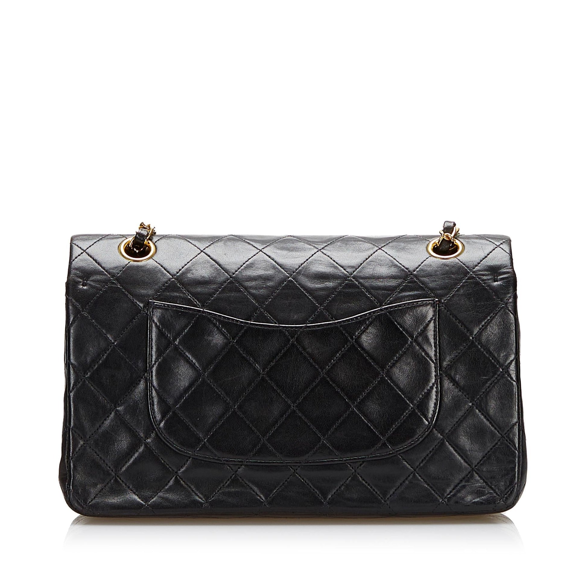Chanel Classic Lambskin Double Flap SHG Handbag 4