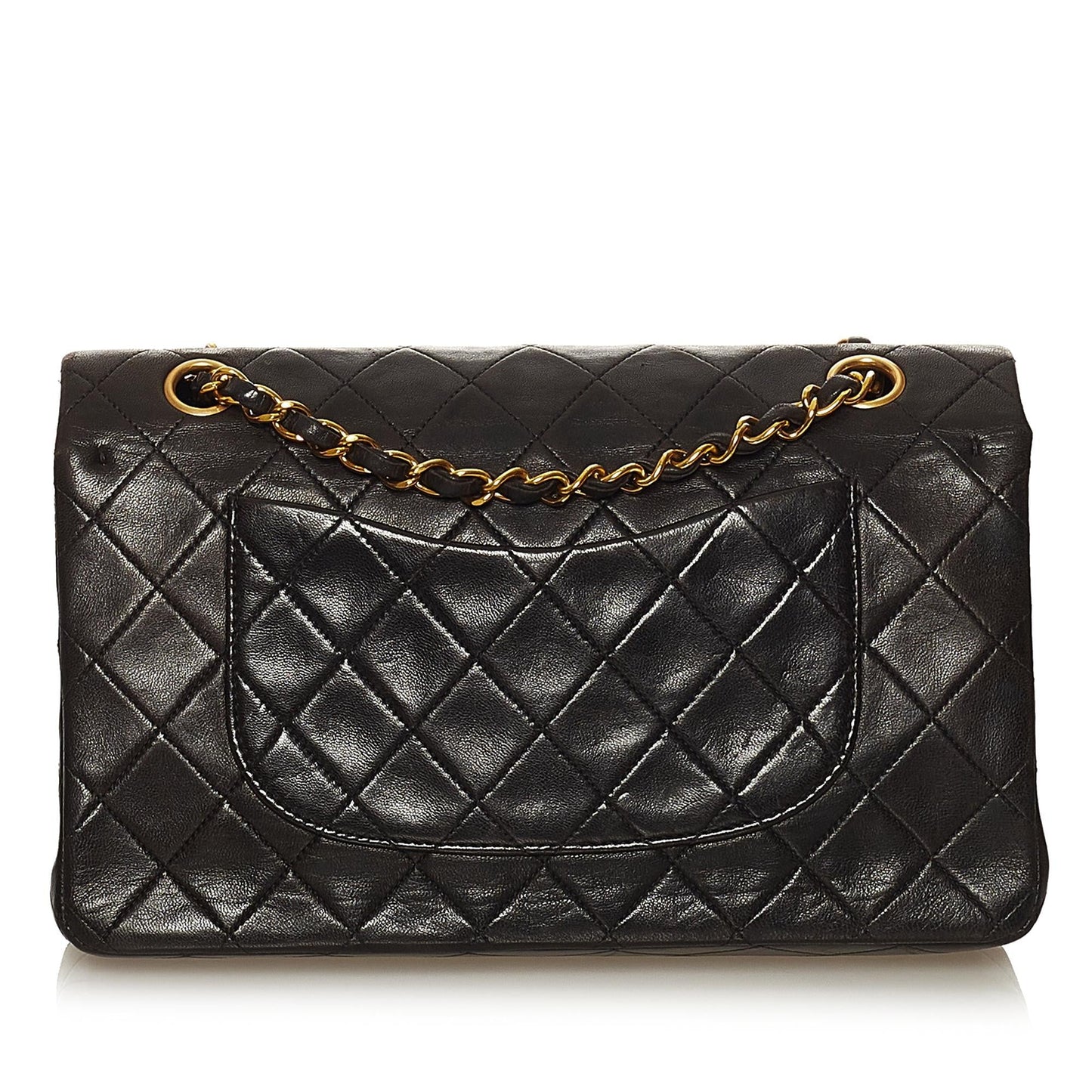 Chanel Classic Lambskin Double Flap SHG Handbag 7