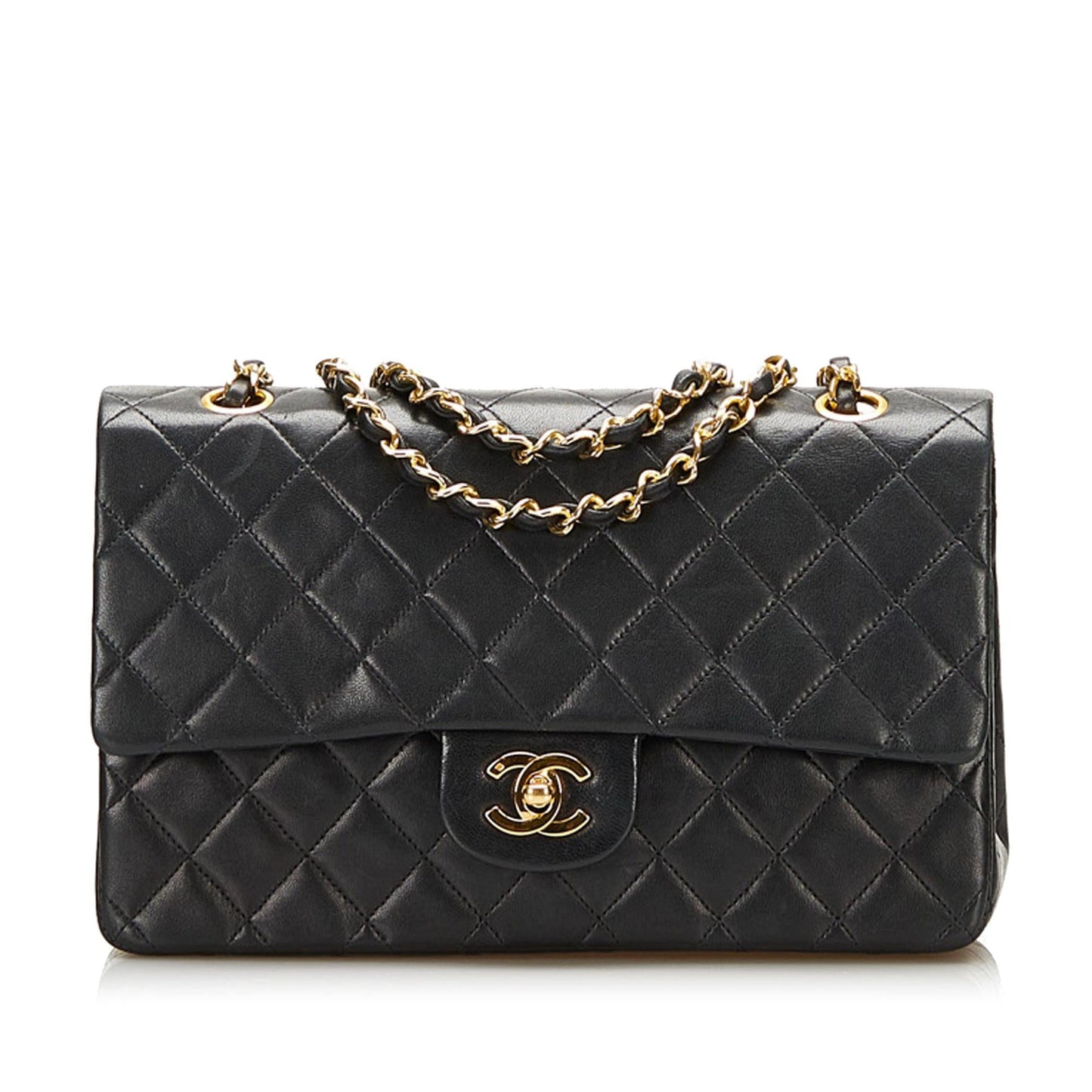 Chanel Classic Lambskin Double Flap SHG-47THwS Handbag
