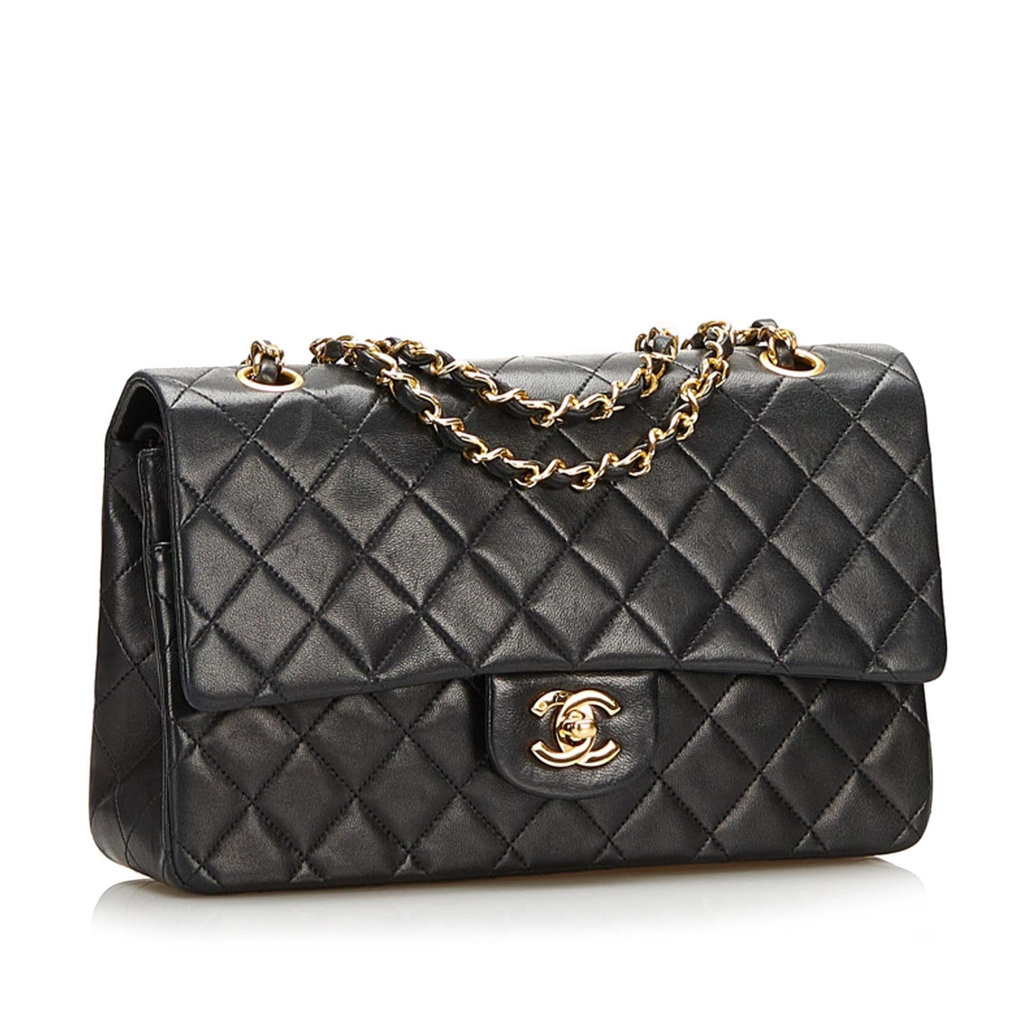 Chanel Classic Lambskin Double Flap SHG-47THwS Handbag