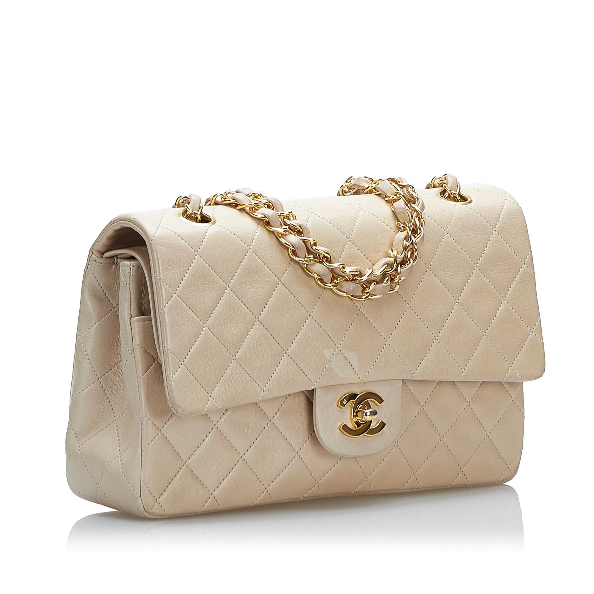 Chanel Classic Lambskin Double Flap SHG-YJk0lm Handbag