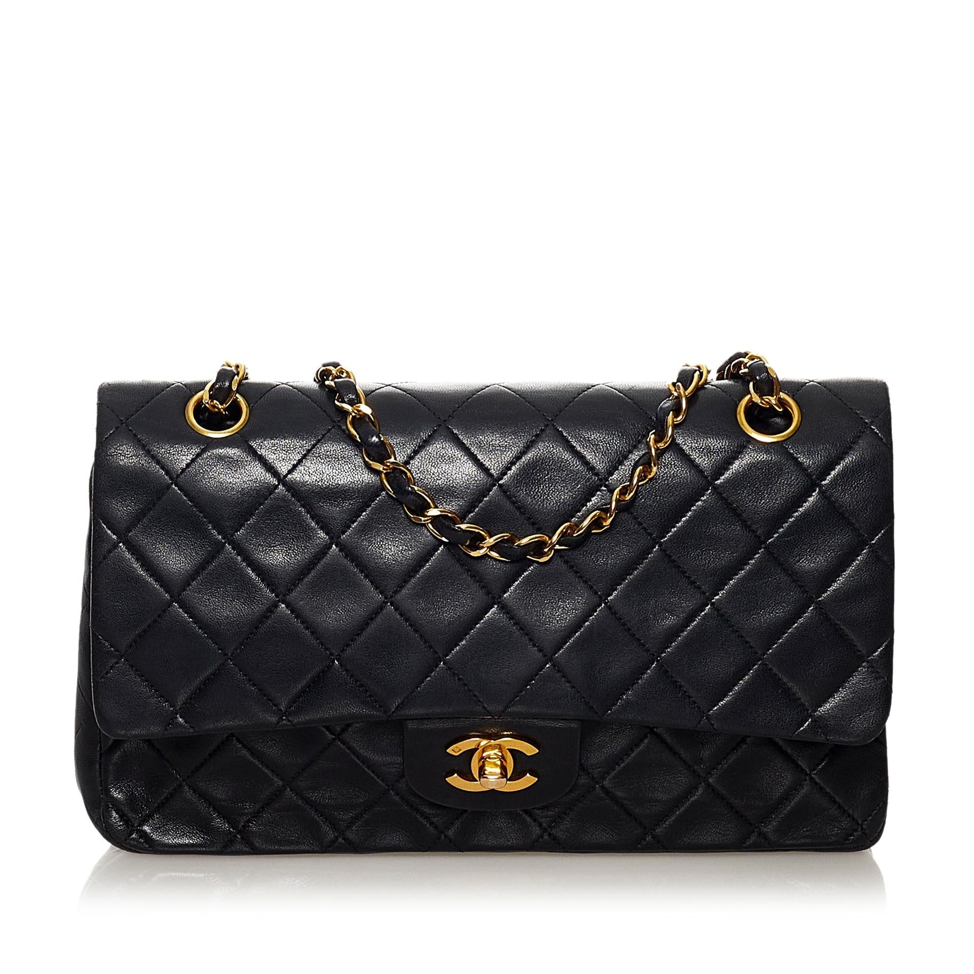 Chanel Classic Lambskin Double Flap SHG-2ICQmw Handbag