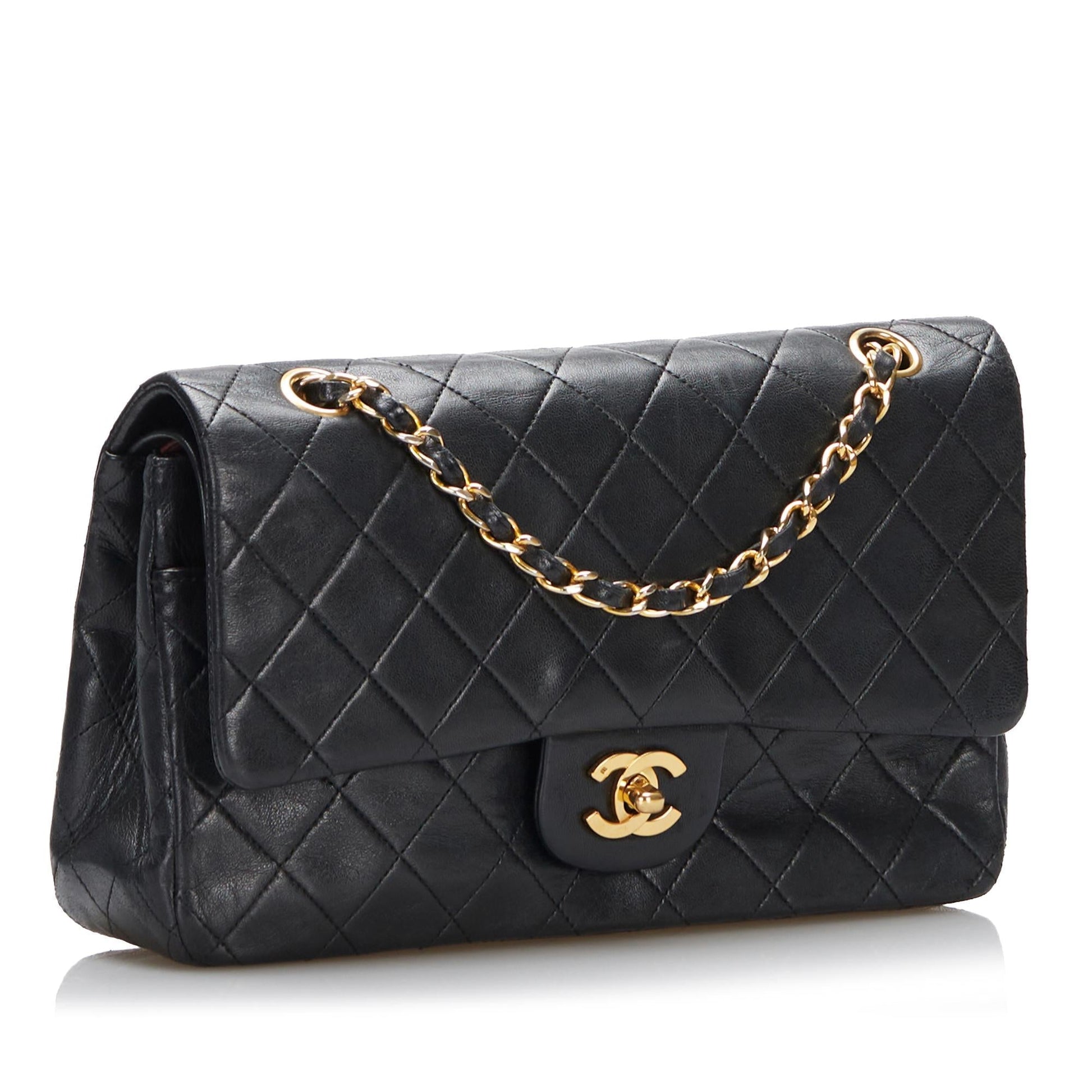 Chanel Classic Lambskin Double Flap SHG-tcawHG Handbag