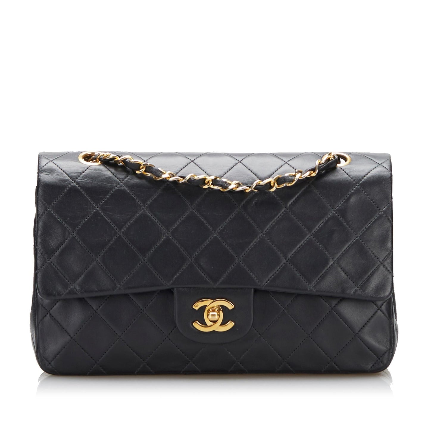 Chanel Classic Lambskin Double Flap SHG-IvJ7at Handbag