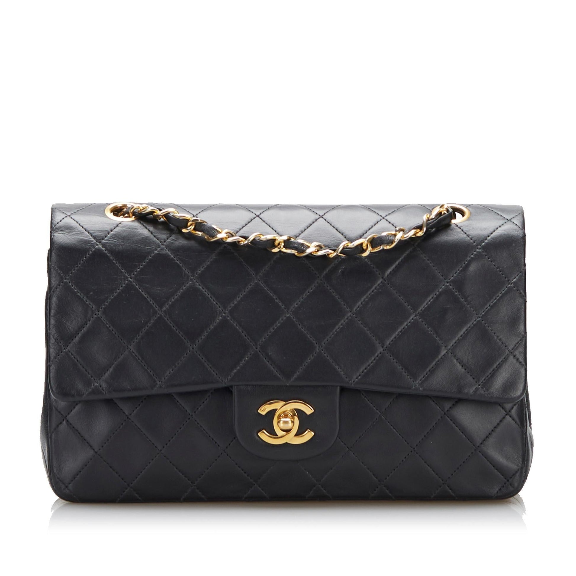 Chanel Classic Lambskin Double Flap SHG-IvJ7at Handbag