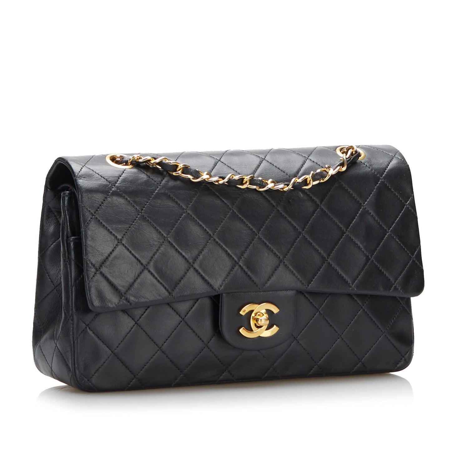 Chanel Classic Lambskin Double Flap SHG-IvJ7at Handbag