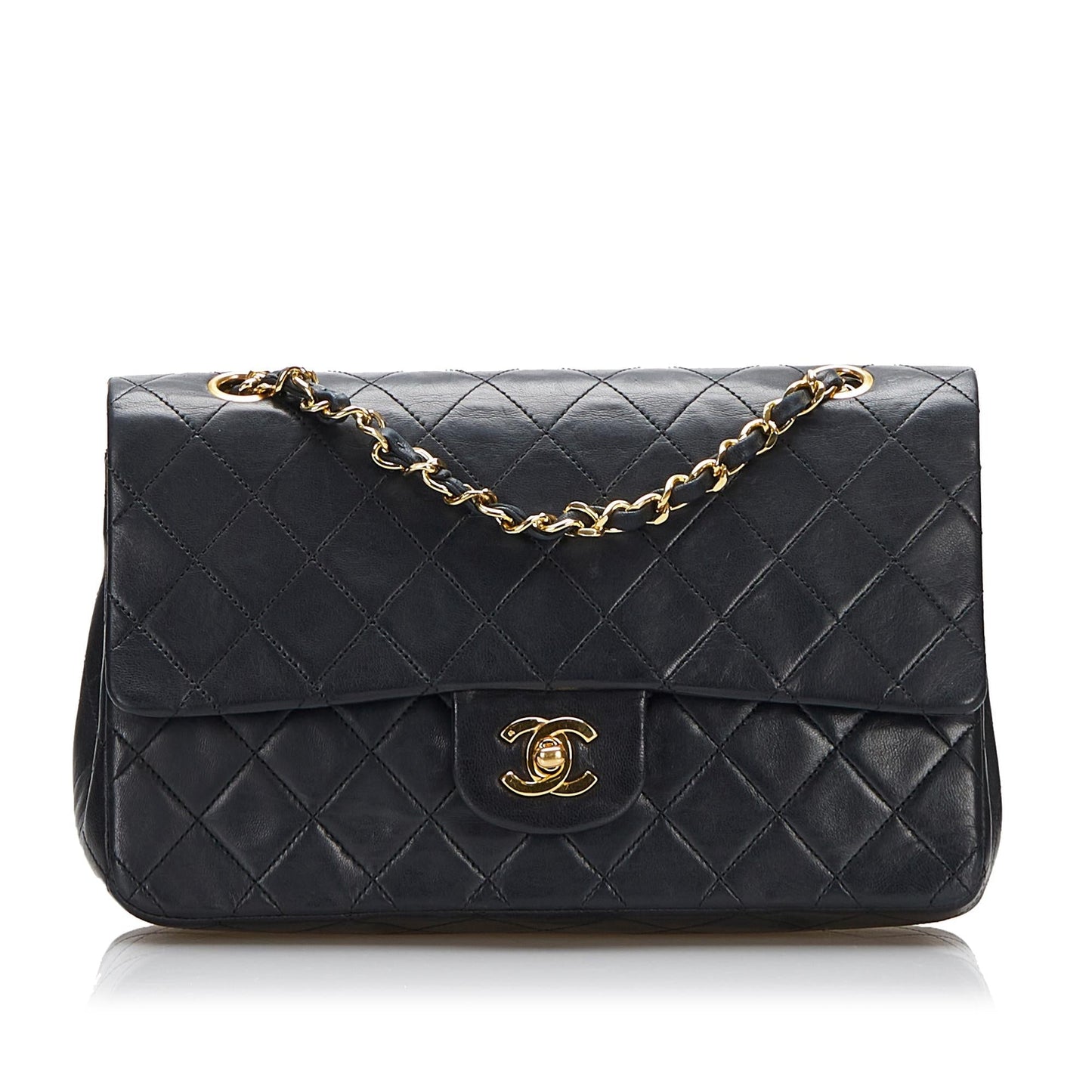Chanel Classic Lambskin Double Flap SHG-8sT9Z0 Handbag