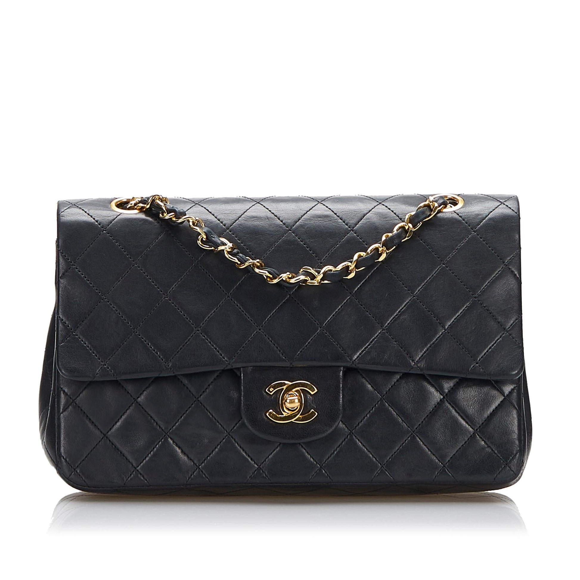 Chanel Classic Lambskin Double Flap SHG-8sT9Z0 Handbag