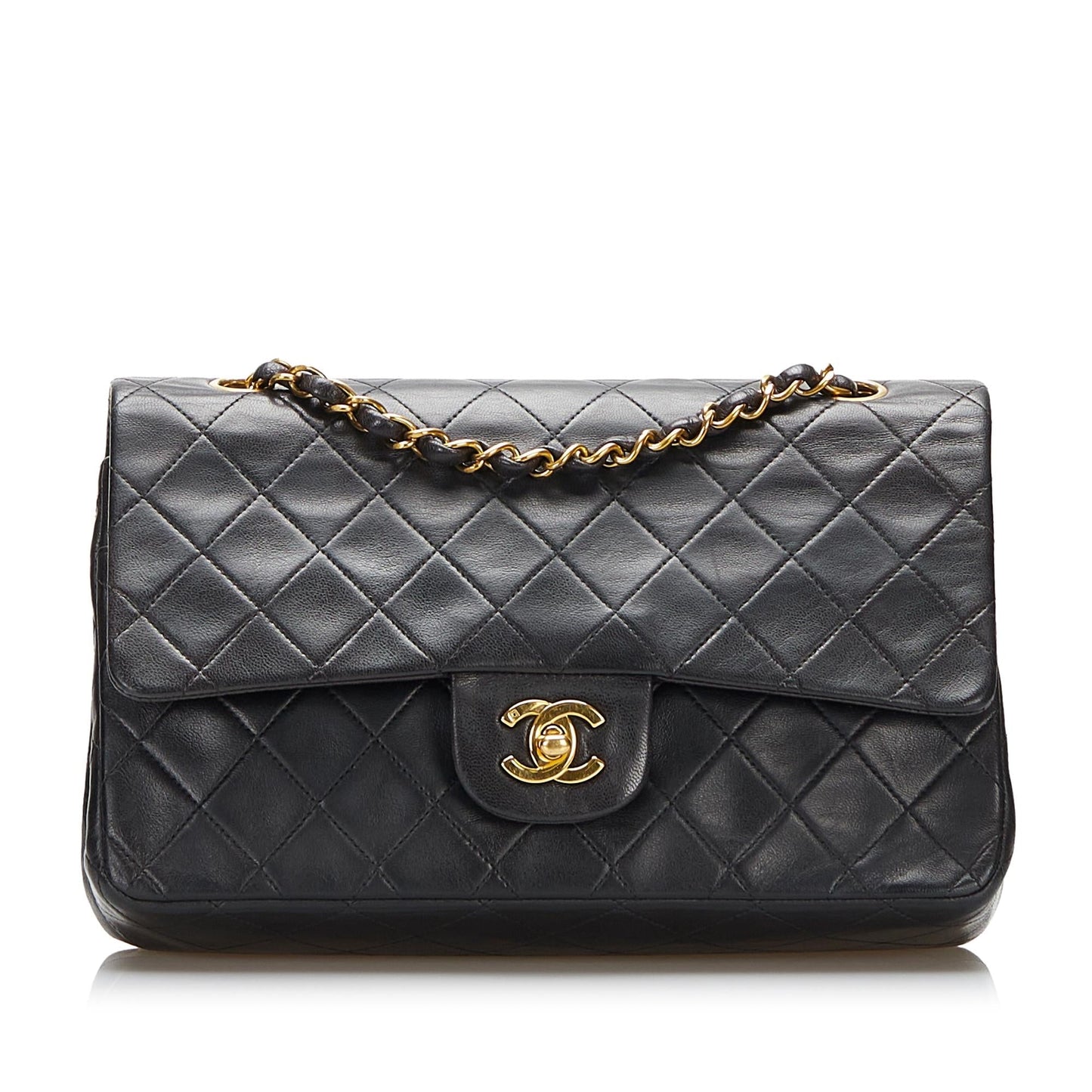 Chanel Classic Lambskin Double Flap SHG-jljyvv Handbag