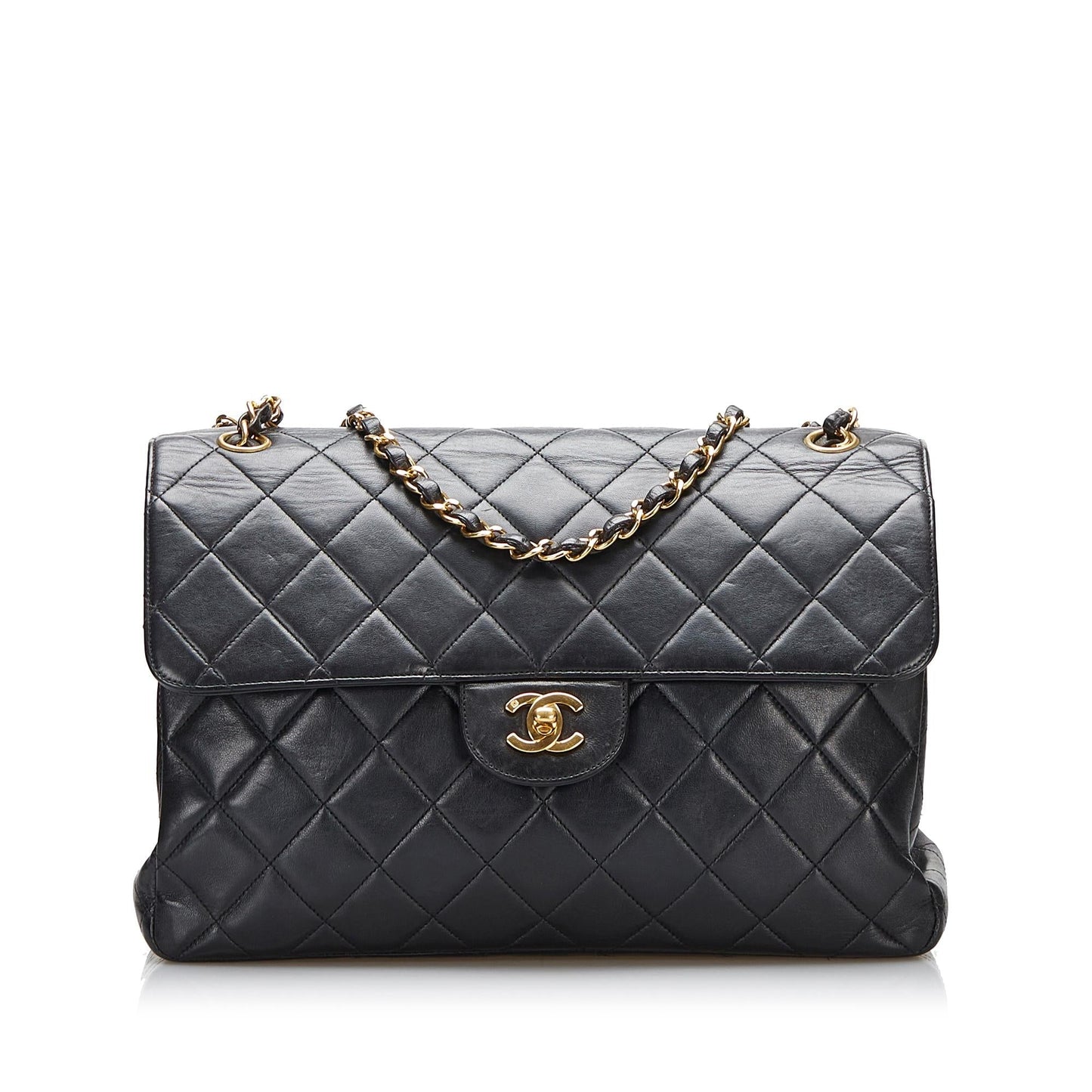 Chanel Classic Lambskin Double Flap SHG-raMP8K Handbag