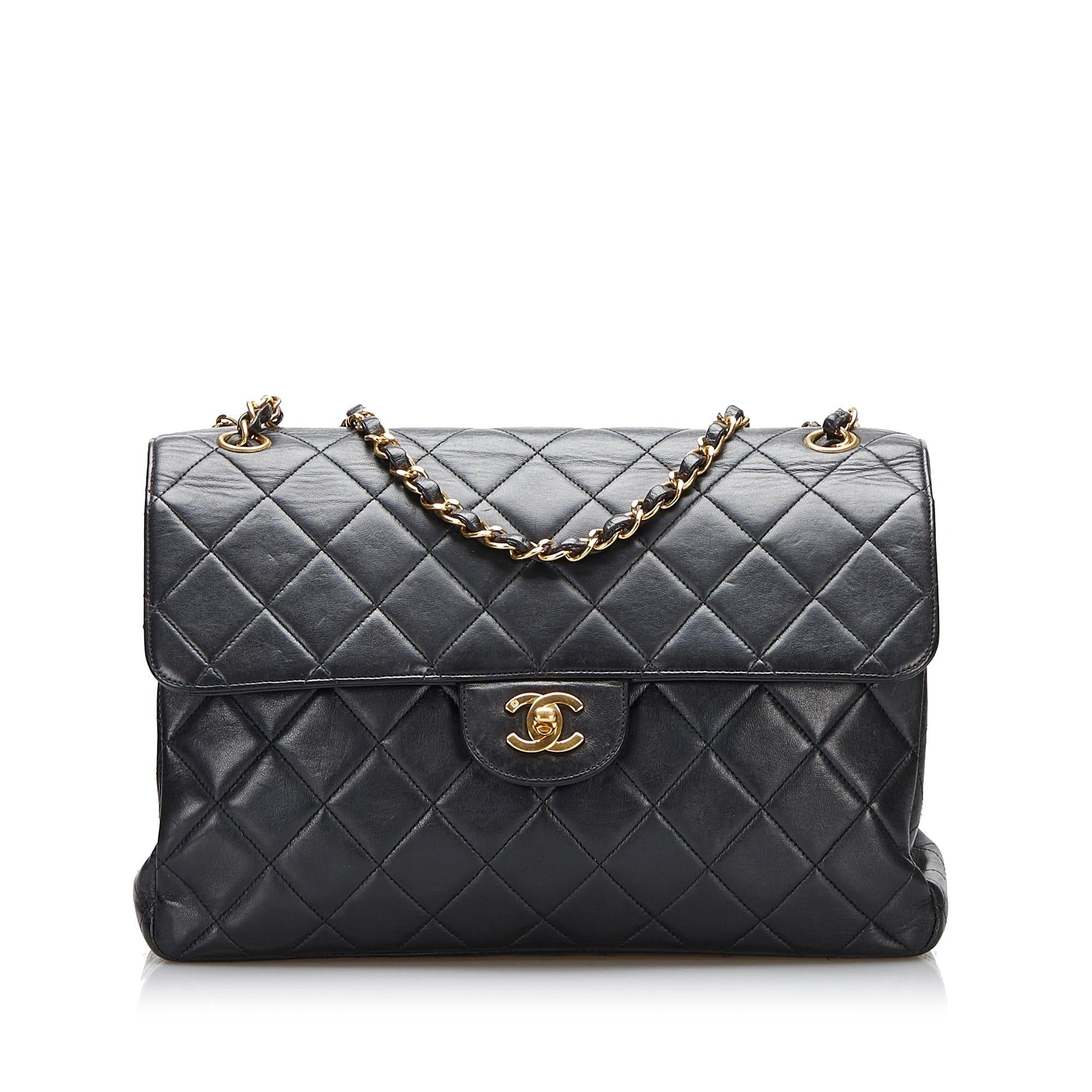 Chanel Classic Lambskin Double Flap SHG-raMP8K Handbag
