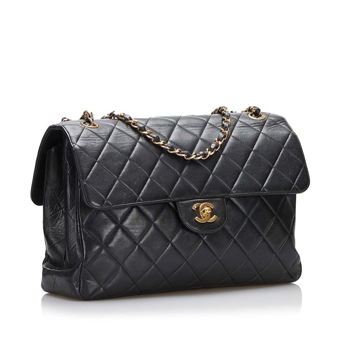 Chanel Classic Lambskin Double Flap SHG-raMP8K Handbag