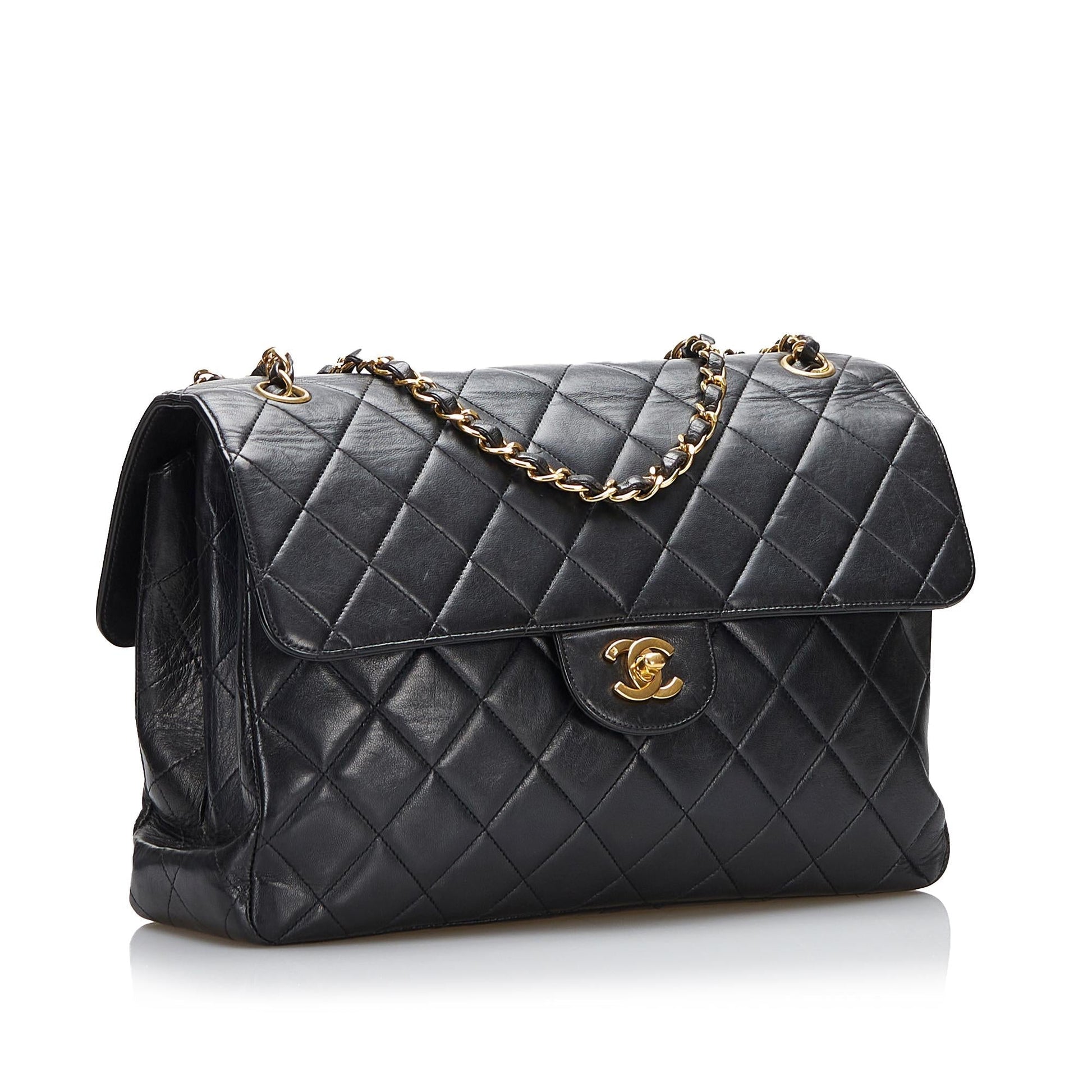 Chanel Classic Lambskin Double Flap SHG-raMP8K Handbag