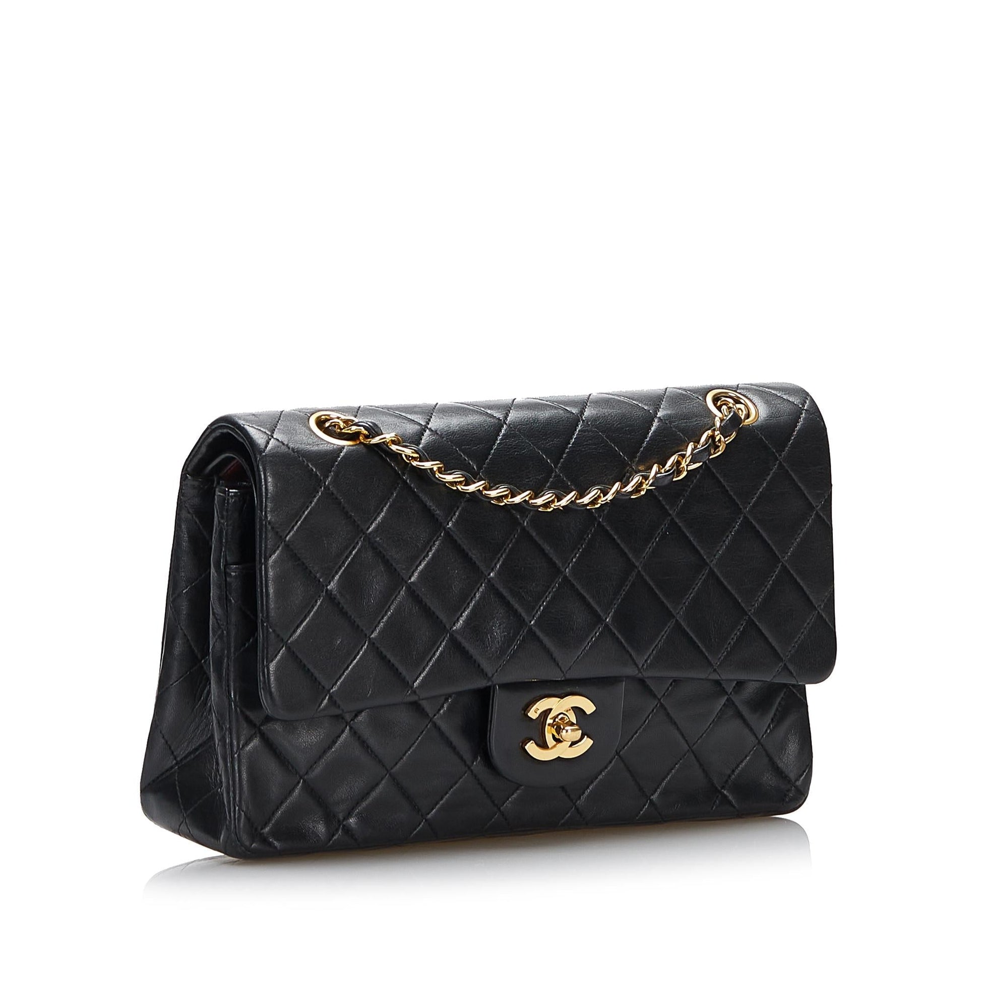 Chanel Classic Lambskin Double Flap SHG-n7ZF5j Handbag