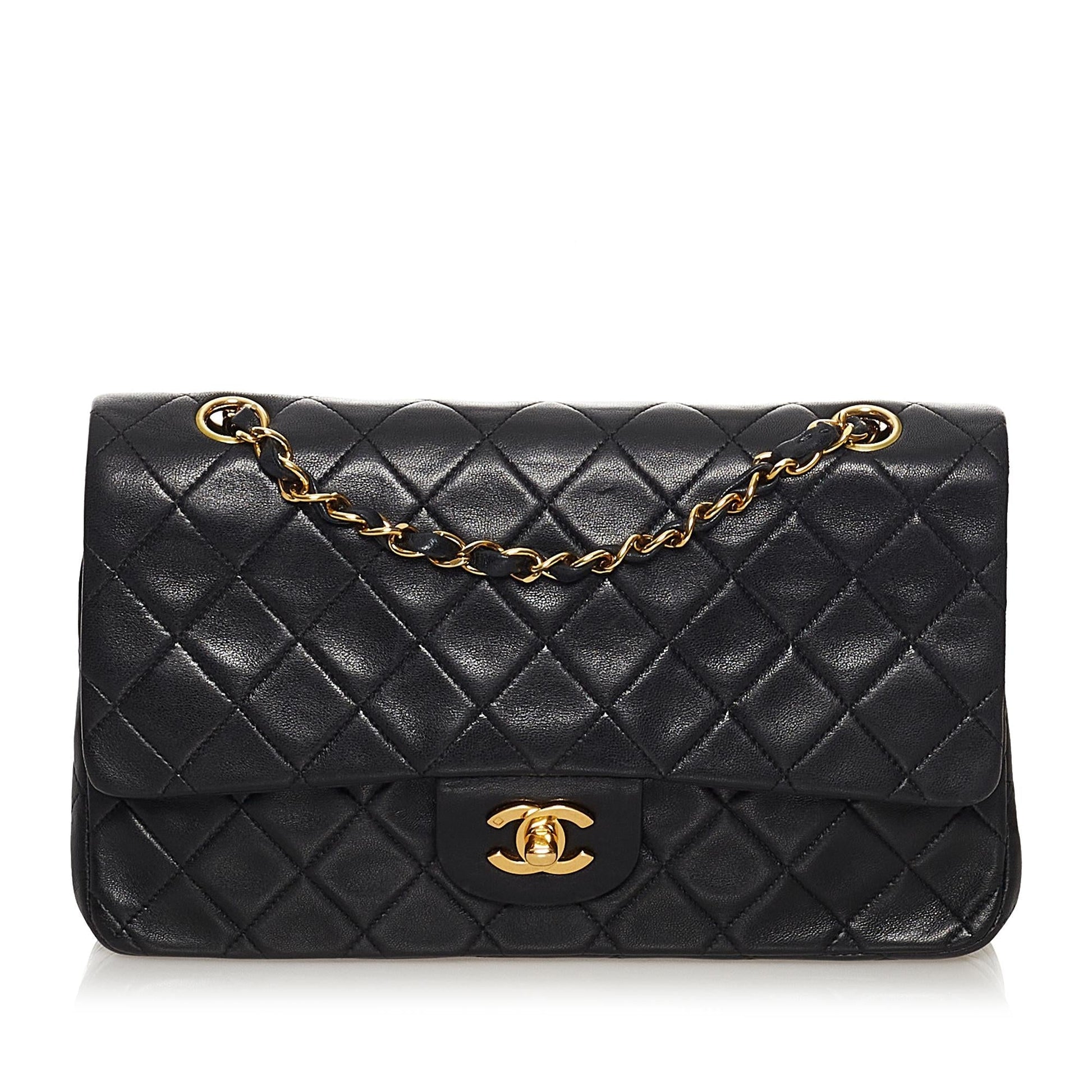 Chanel Classic Lambskin Double Flap SHG-DilSGb Handbag