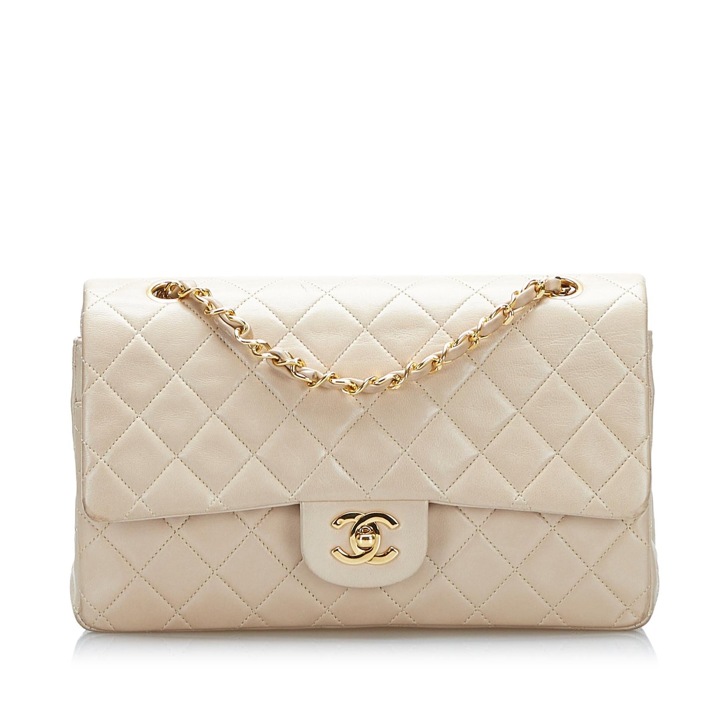 Chanel Classic Lambskin Double Flap SHG-5D9hdy Handbag