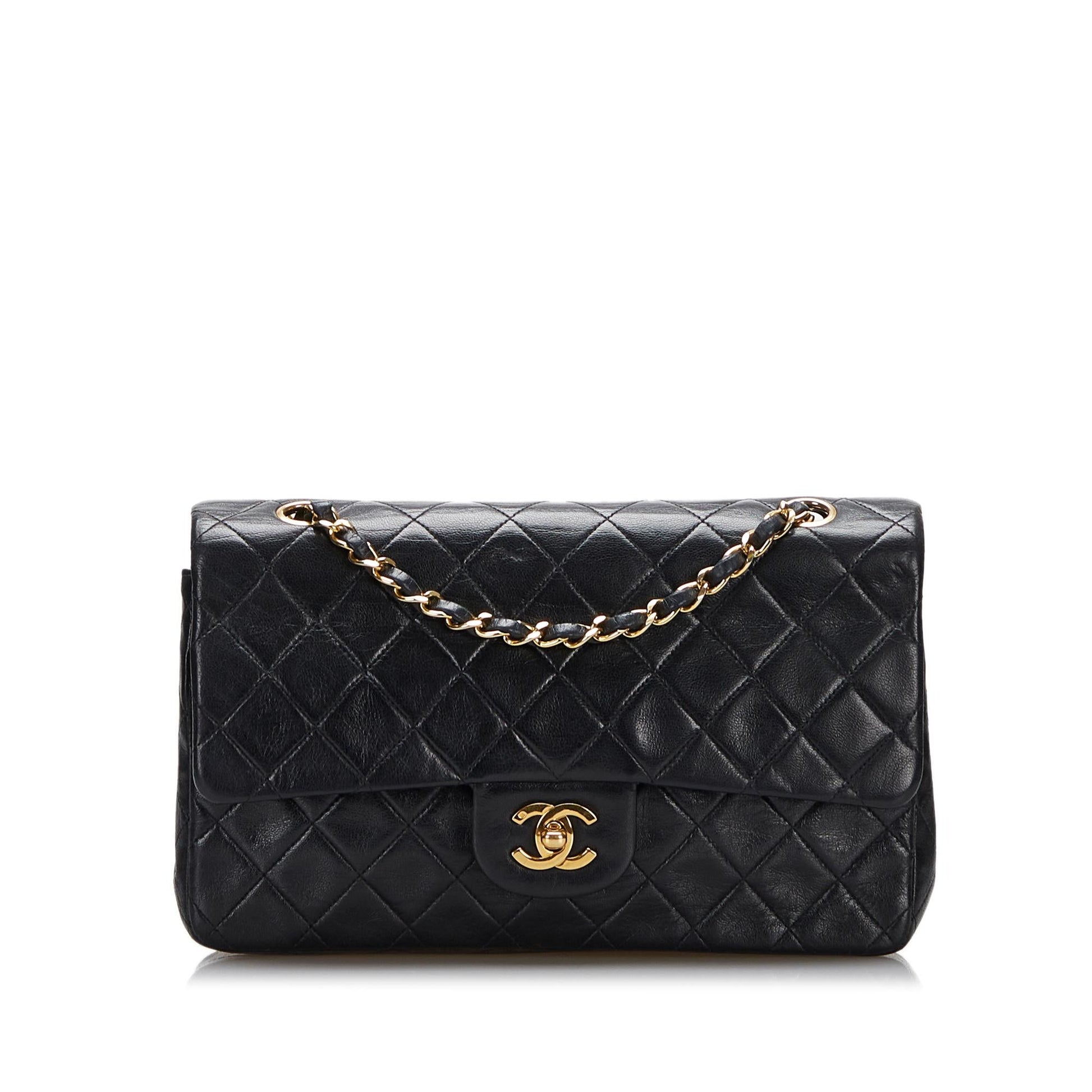 Chanel Classic Lambskin Double Flap SHG-lDB4Qn Handbag