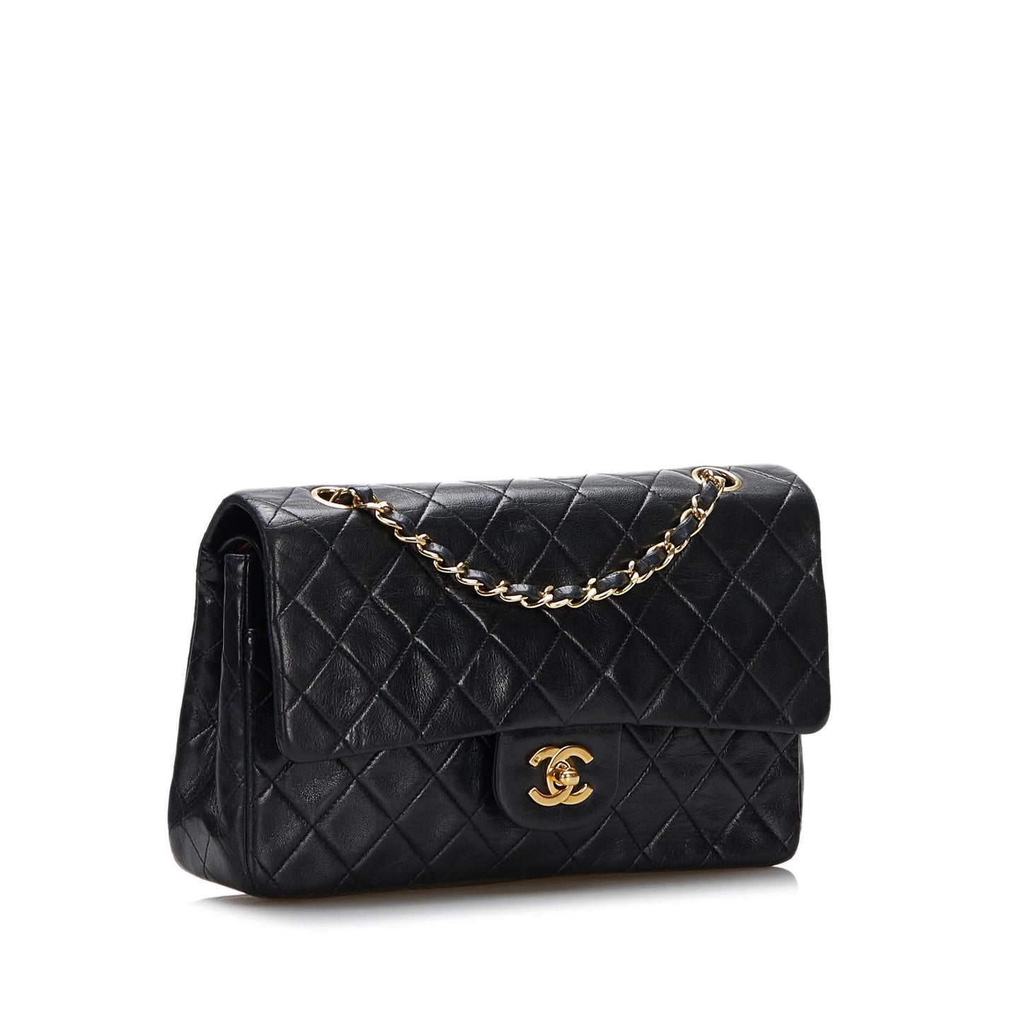 Chanel Classic Lambskin Double Flap SHG-lDB4Qn Handbag