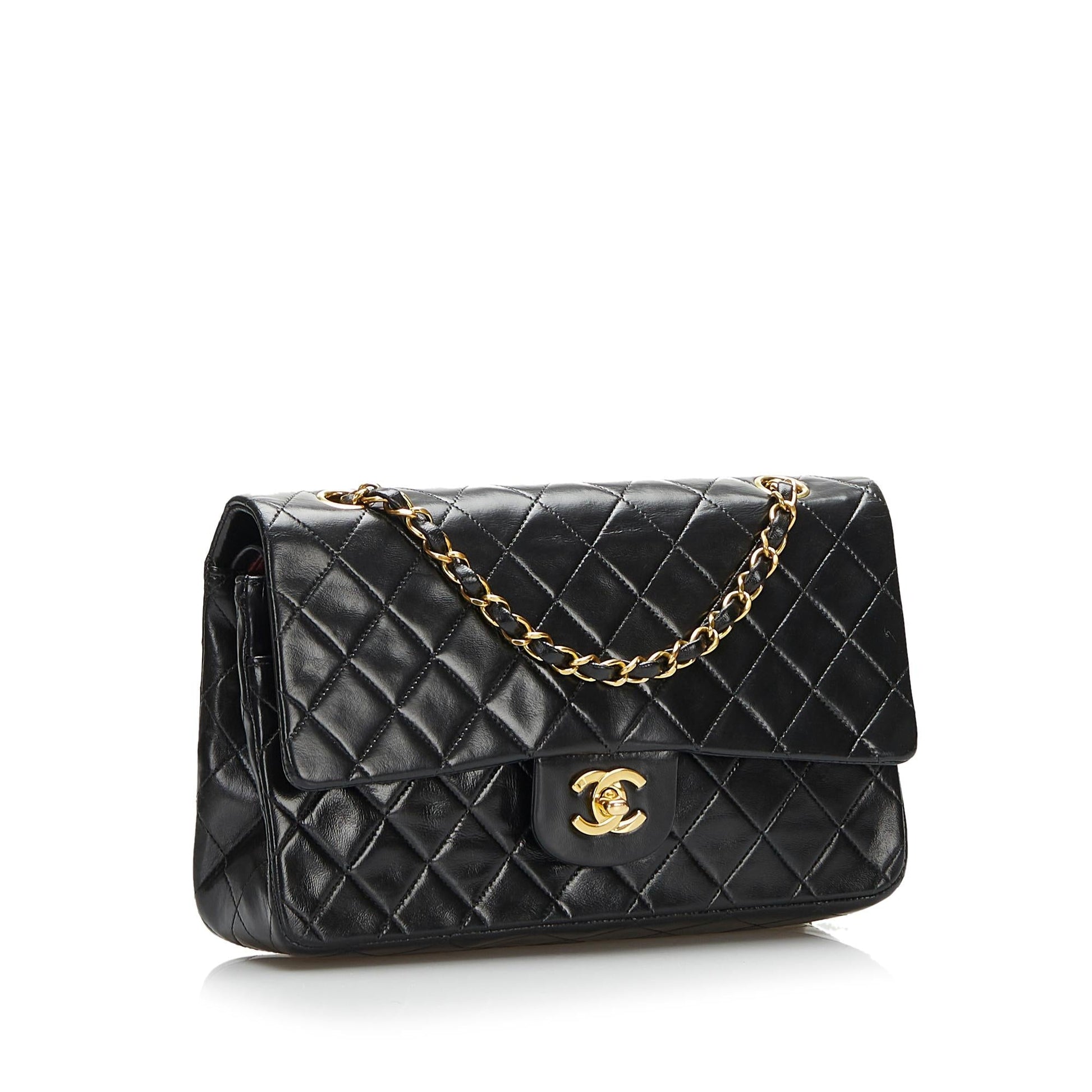 Chanel Classic Lambskin Double Flap SHG-IWVpyD Handbag