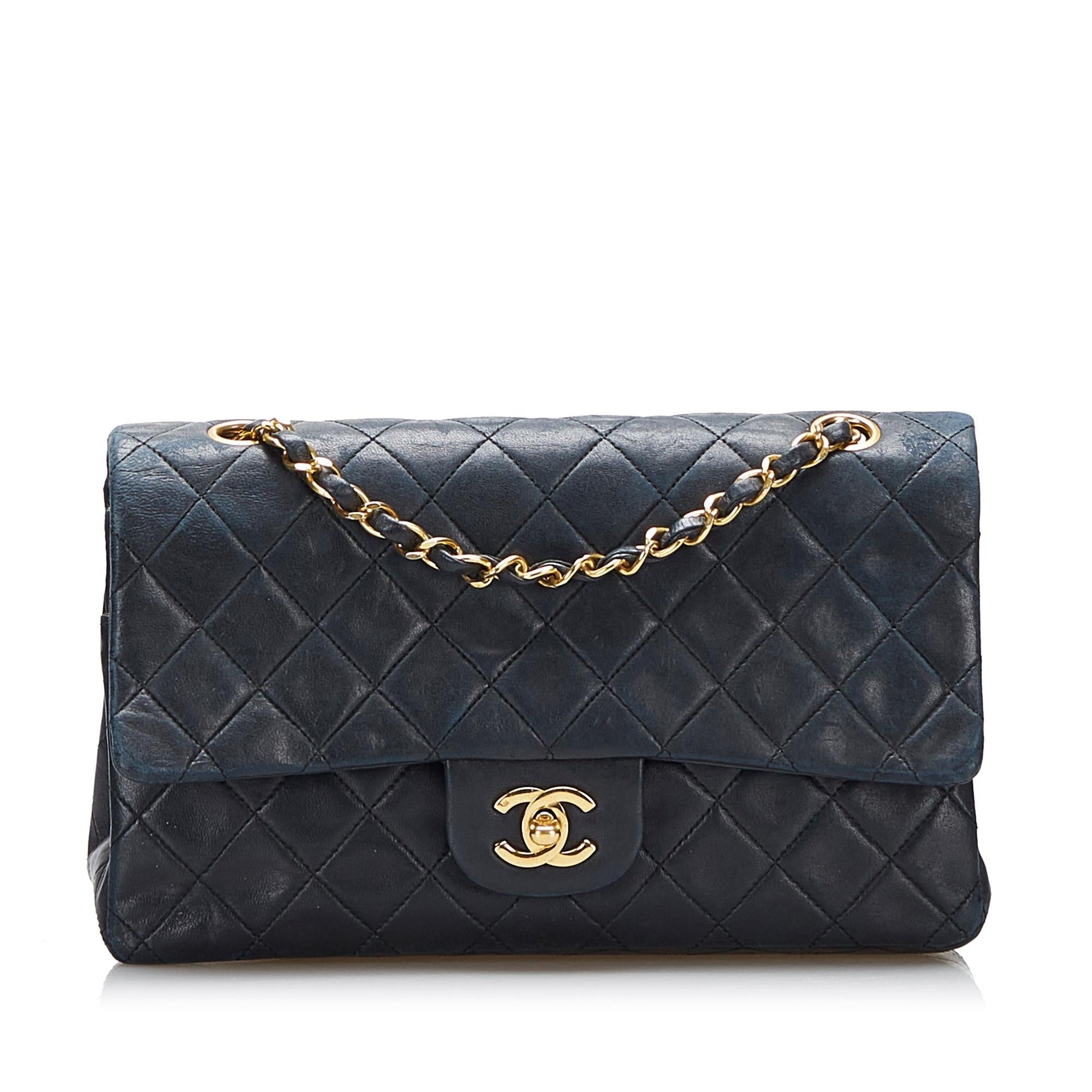 Chanel Classic Lambskin Double Flap SHG-svThMM Handbag