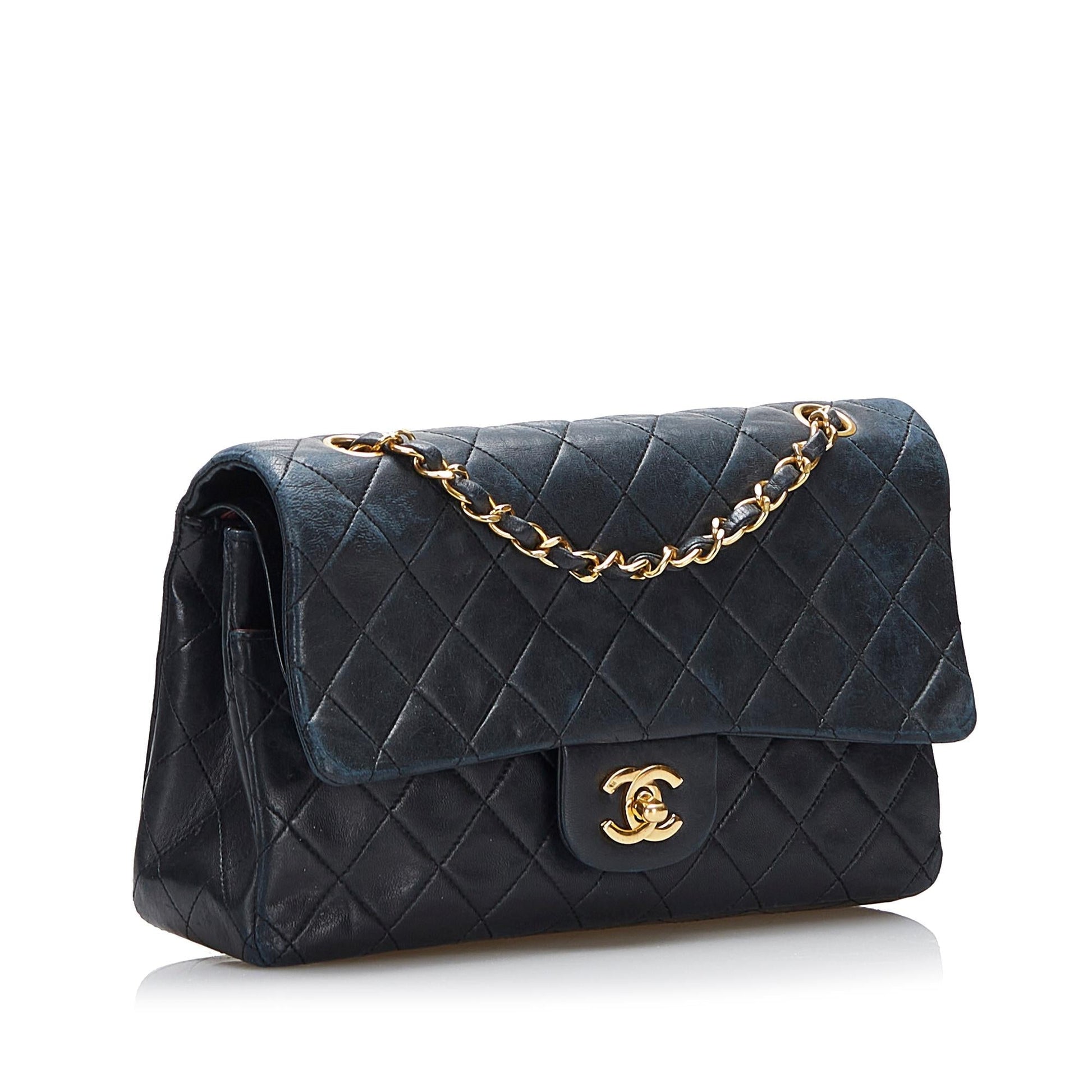 Chanel Classic Lambskin Double Flap SHG-svThMM Handbag