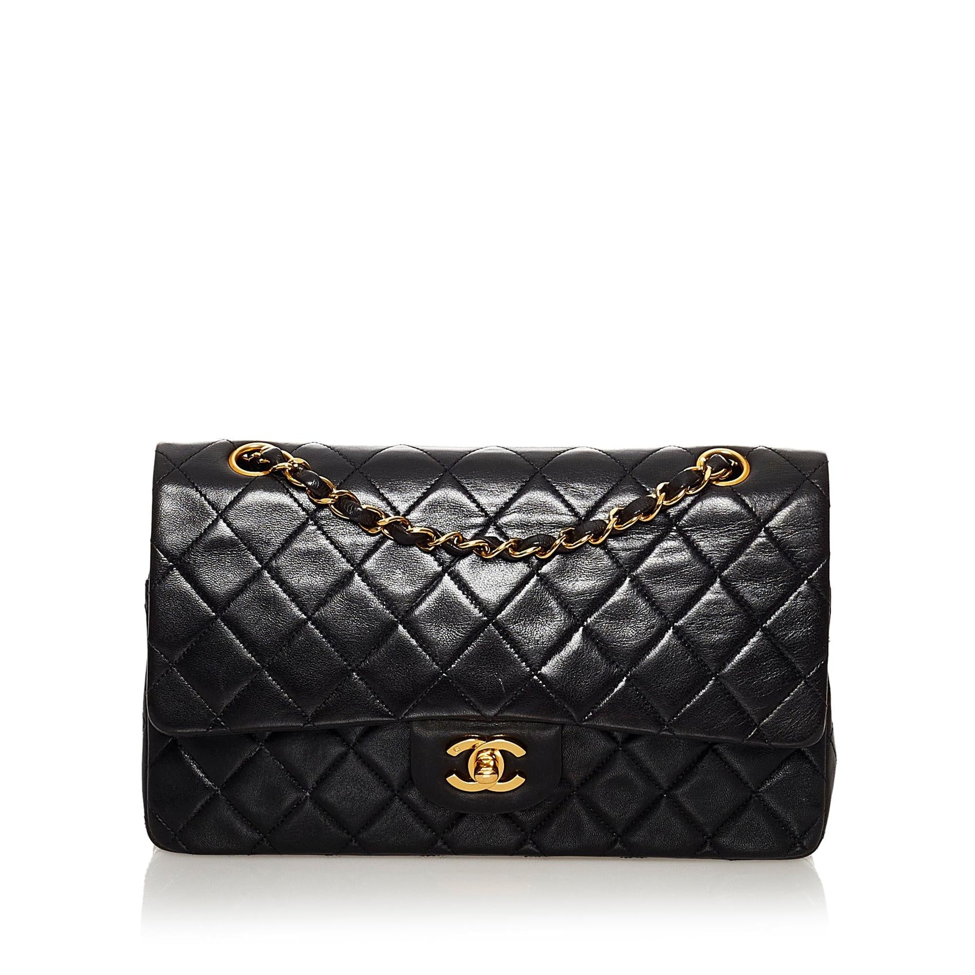 Chanel Classic Lambskin Double Flap SHG-GlwoII Handbag