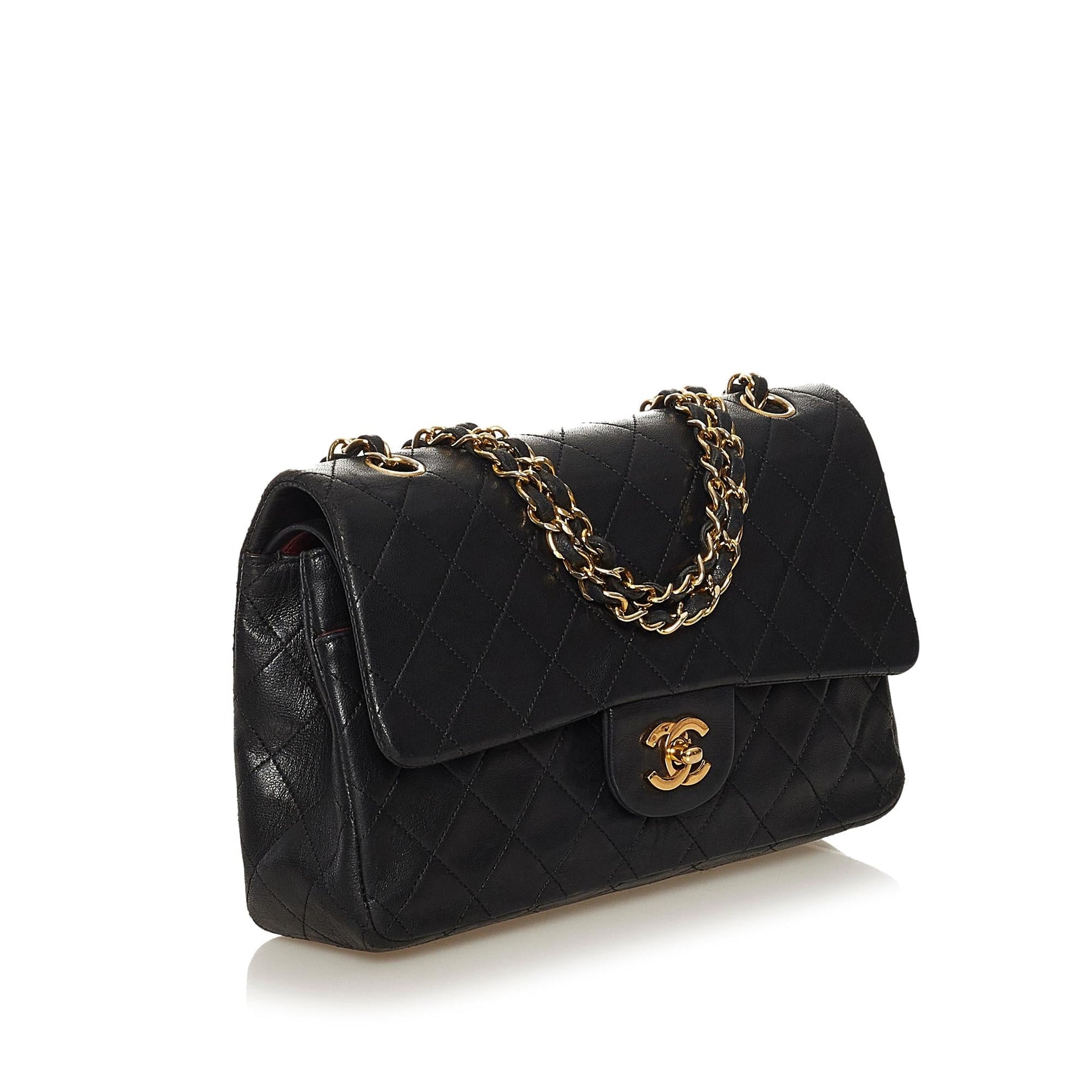 Chanel Classic Lambskin Double Flap SHG-QJVeiD Handbag