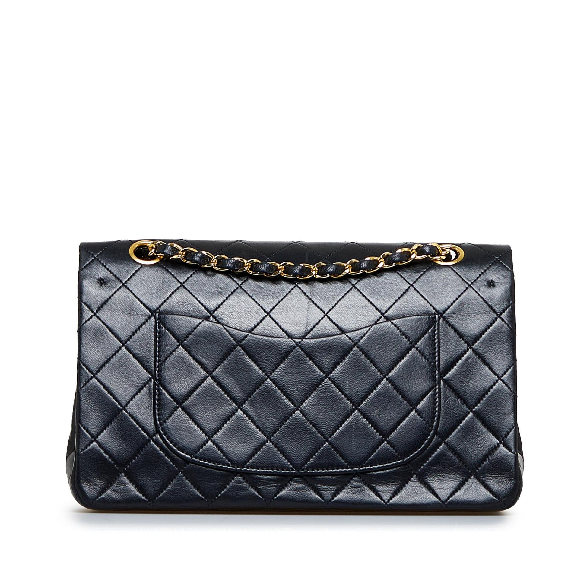 Chanel Classic Lambskin Double Flap SHG-3vAjNA Handbag