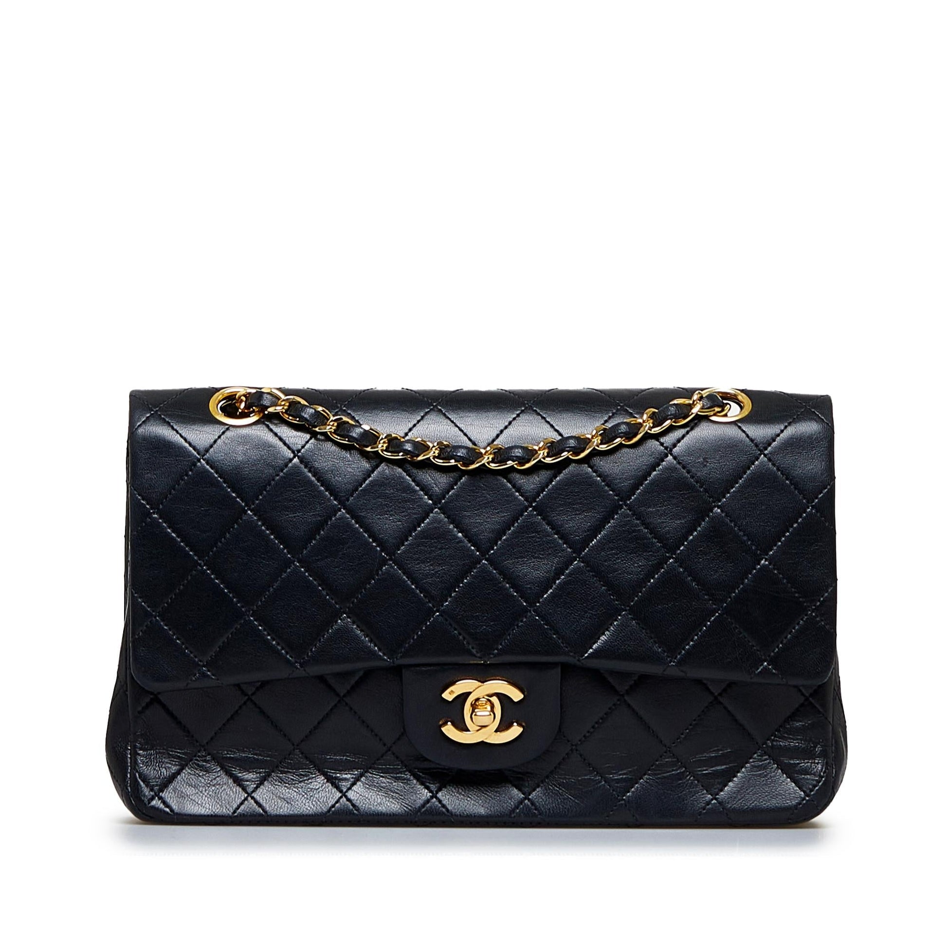 Chanel Classic Lambskin Double Flap SHG-3vAjNA Handbag