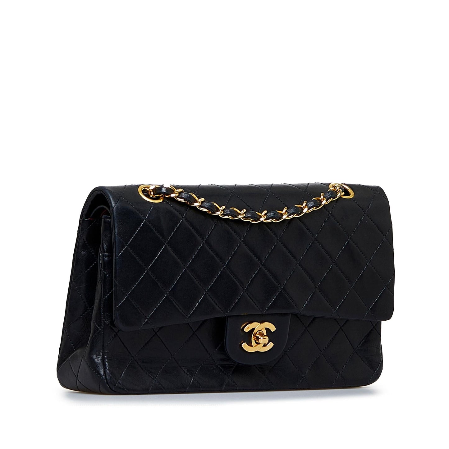 Chanel Classic Lambskin Double Flap SHG-3vAjNA Handbag