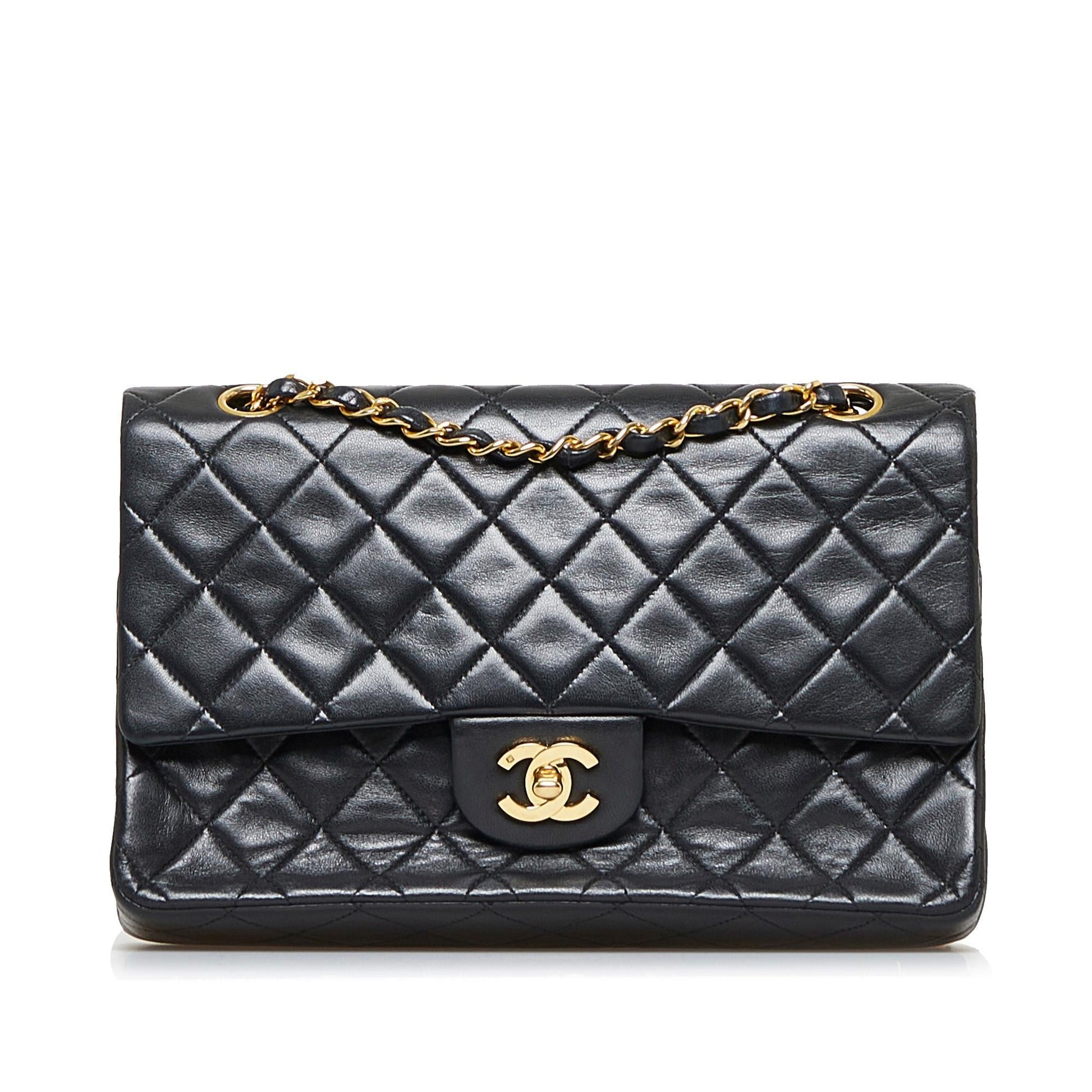 Chanel Classic Lambskin Double Flap SHG-iiisD0 Handbag