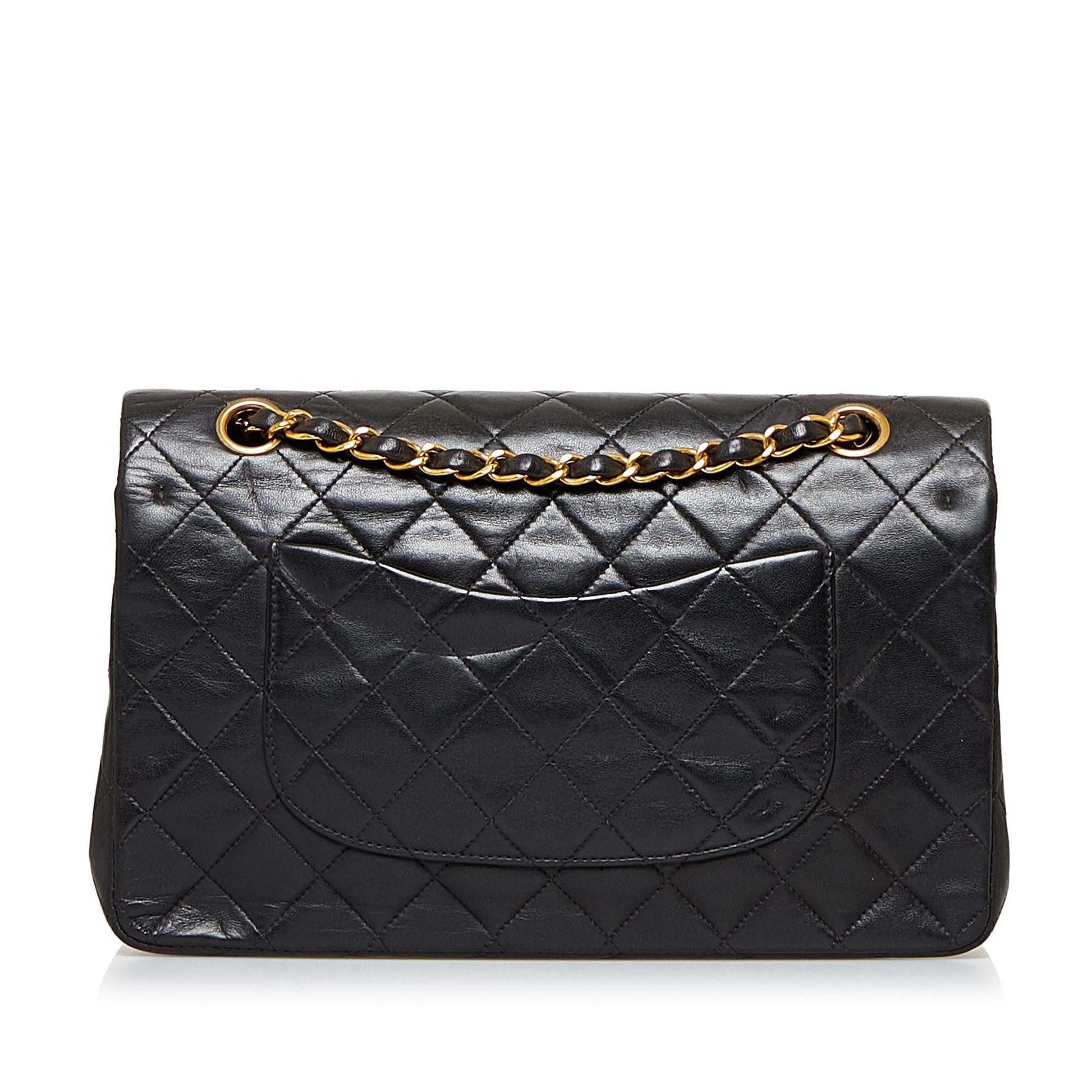 Chanel Classic Lambskin Double Flap SHG-hCSWjU Handbag