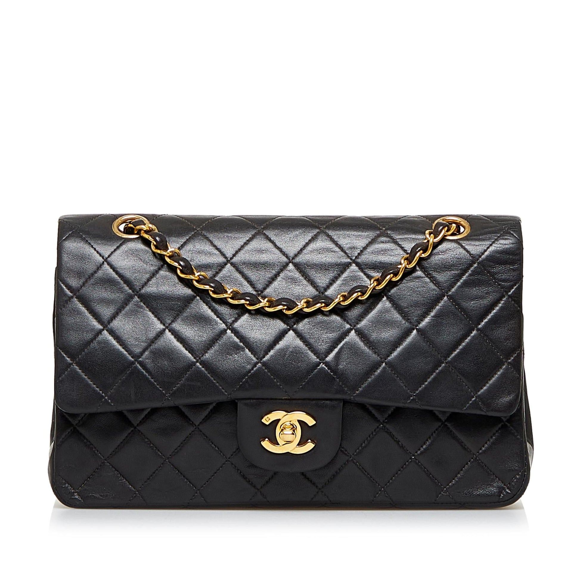 Chanel Classic Lambskin Double Flap SHG-hCSWjU Handbag