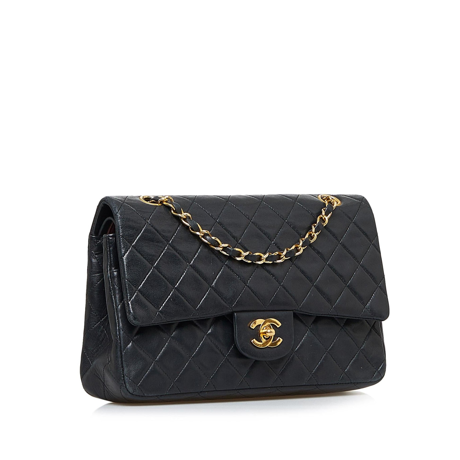 Chanel Classic Lambskin Double Flap SHG-yFhp28 Handbag