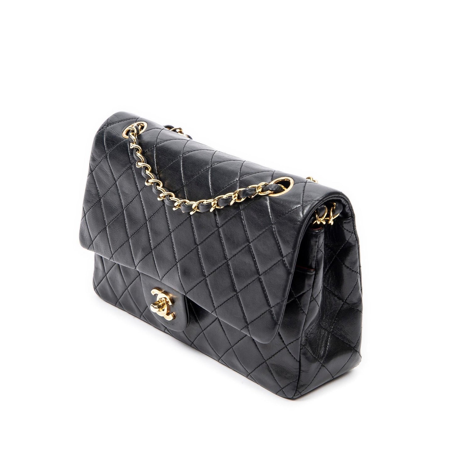 Chanel Classic Lambskin Double Flap SHG-lRIbs9 Handbag
