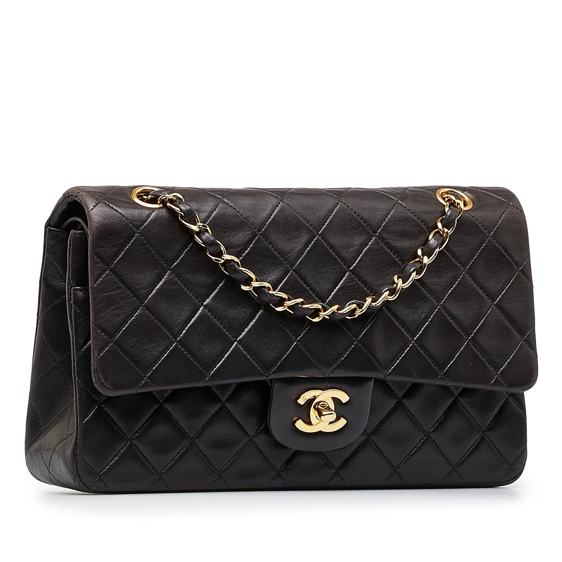 Chanel Classic Lambskin Double Flap SHG-hLYG9a Handbag
