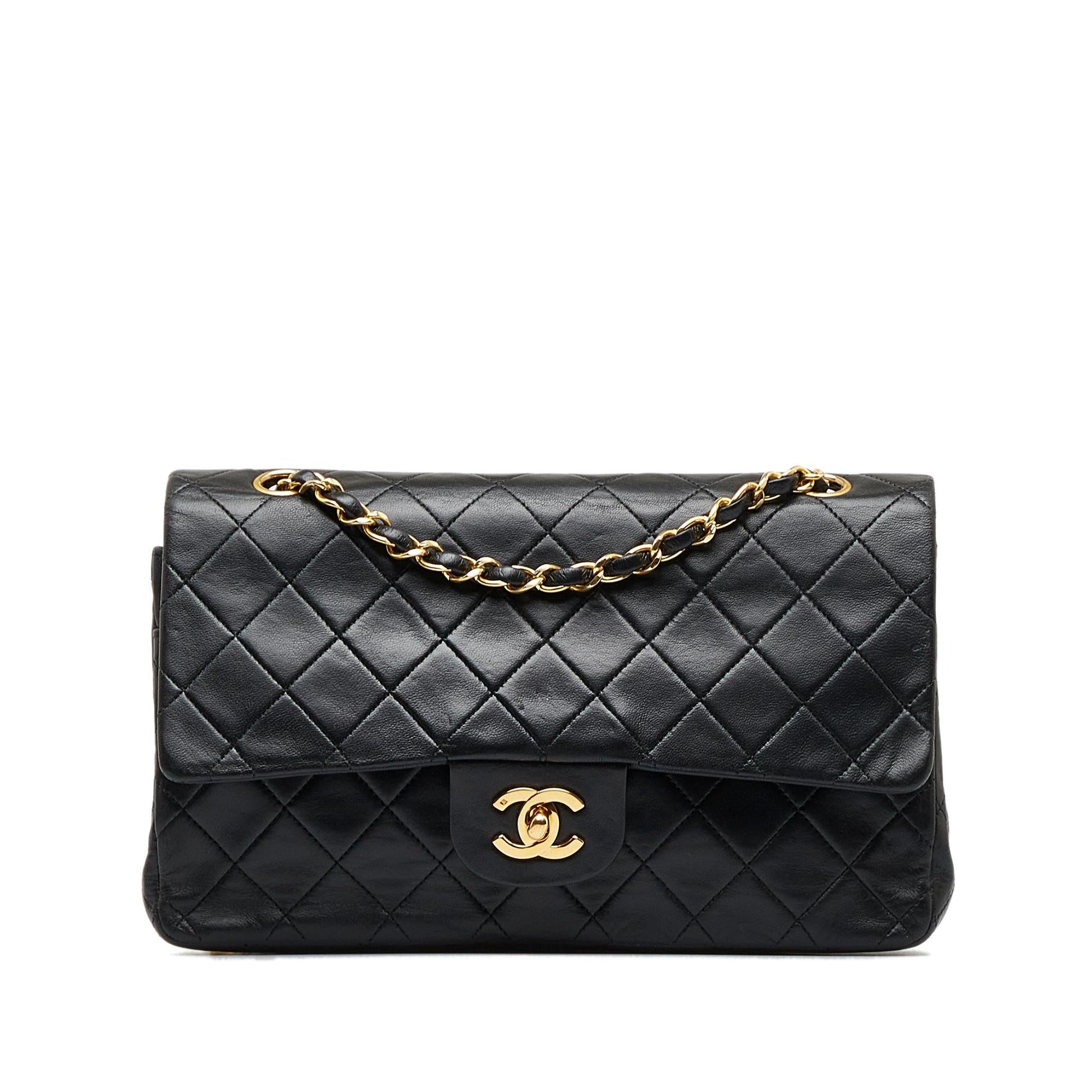 Chanel Classic Lambskin Double Flap SHG-MLhL0Y Handbag