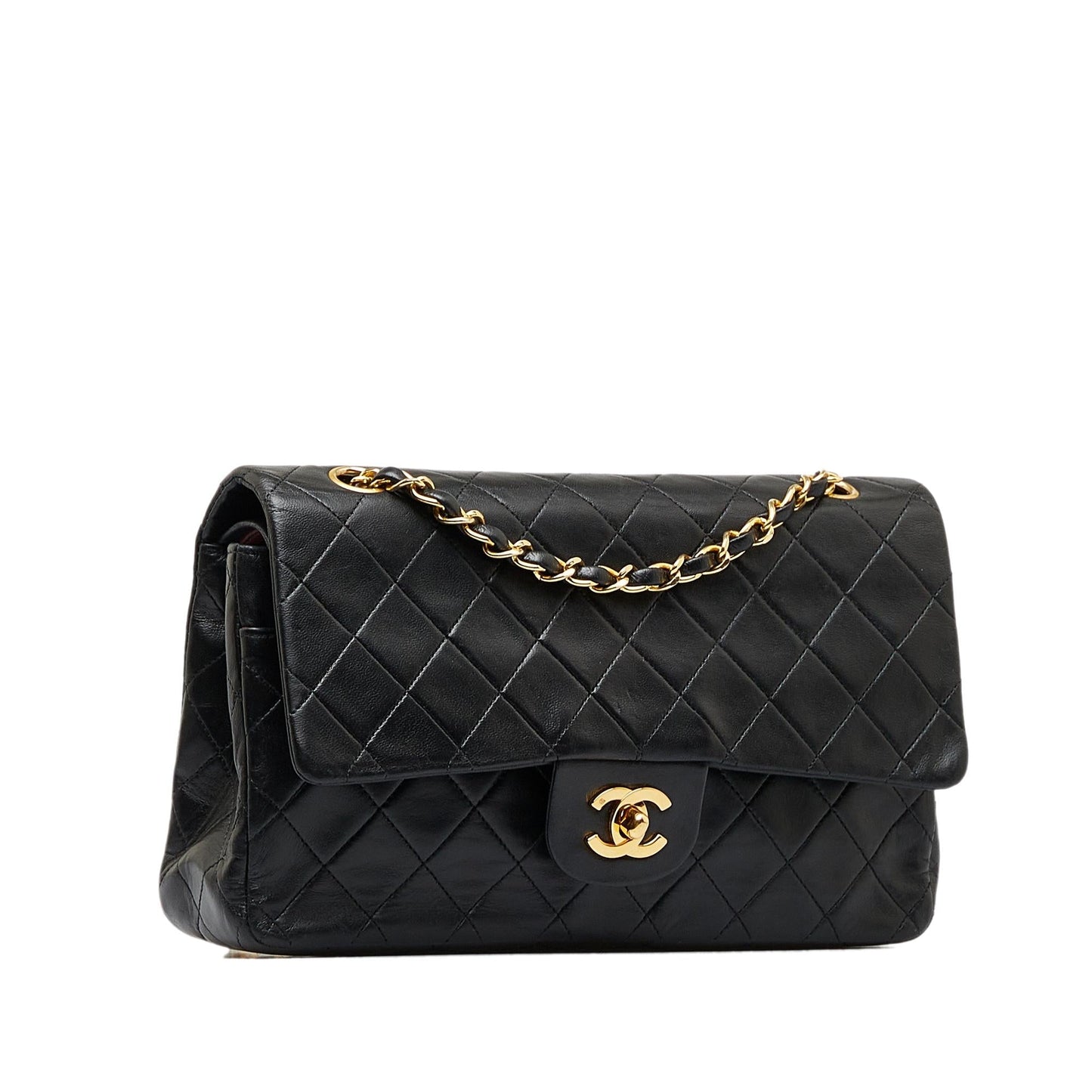 Chanel Classic Lambskin Double Flap SHG-MLhL0Y Handbag